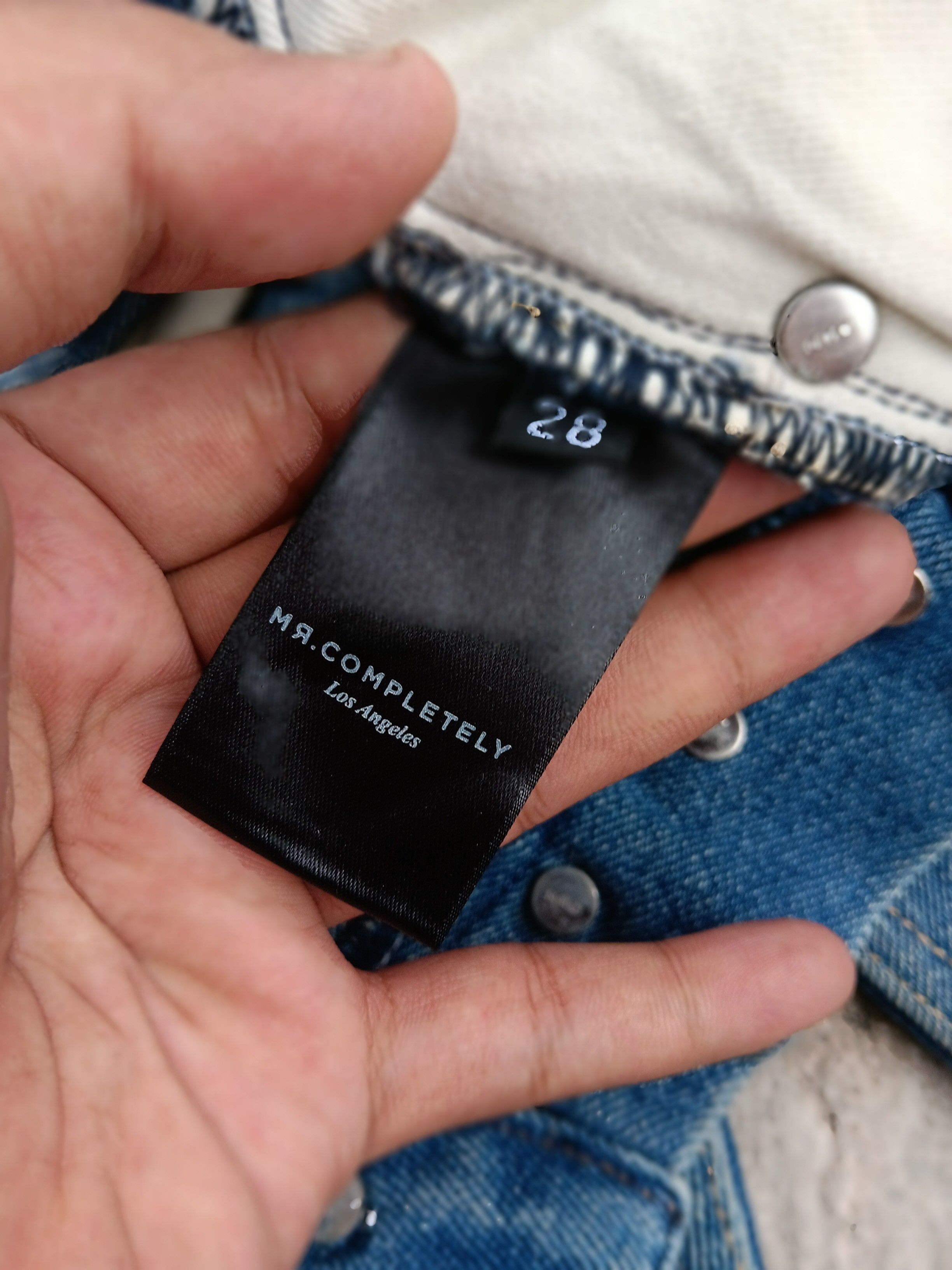 Mr. Completely MR COMPLETELY TRAFFORD SLIM JEANS Size US 28 / EU 44 - 5 Thumbnail