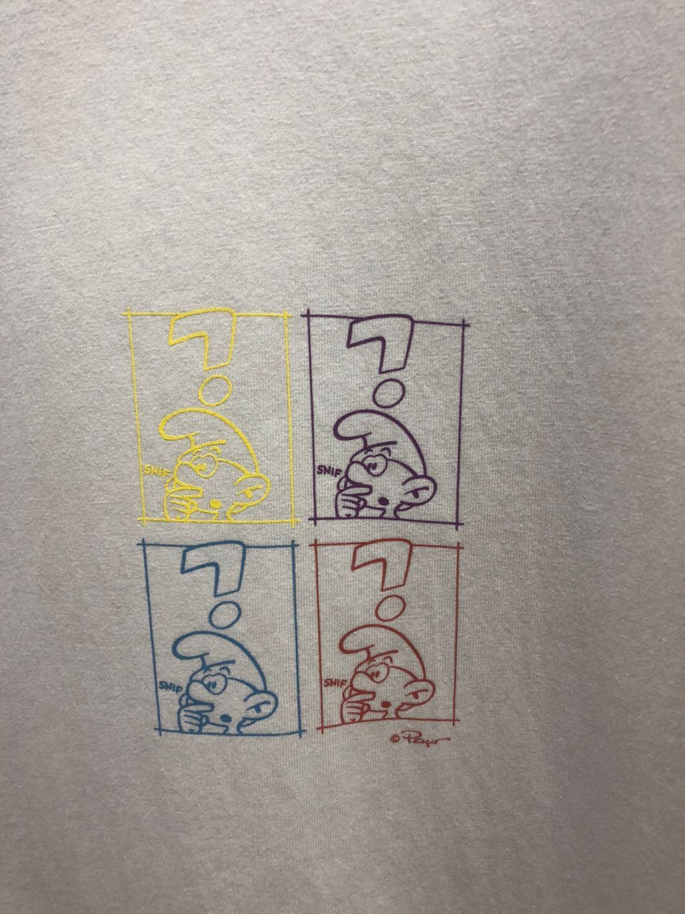 Cartoon Network The Smurfs forever young snif snif Size US L / EU 52-54 / 3 - 7 Thumbnail
