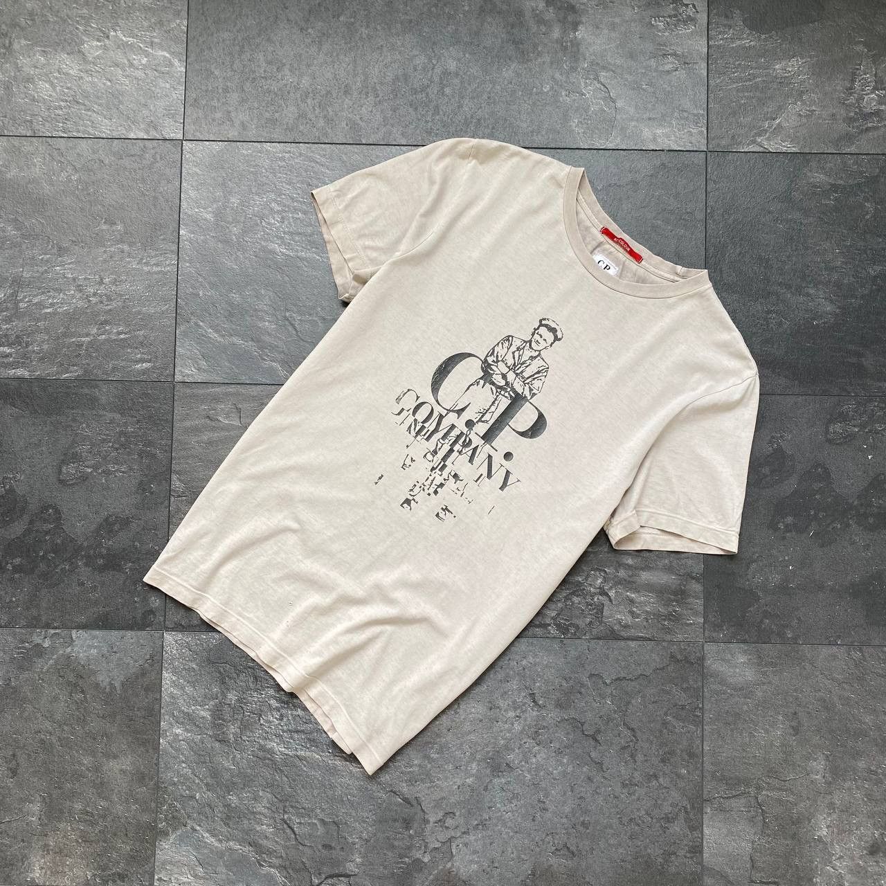 C.P. Company × Massimo Osti × Vintage Rare big logo c.p company tee shirt Size US S / EU 44-46 / 1 - 1 Thumbnail