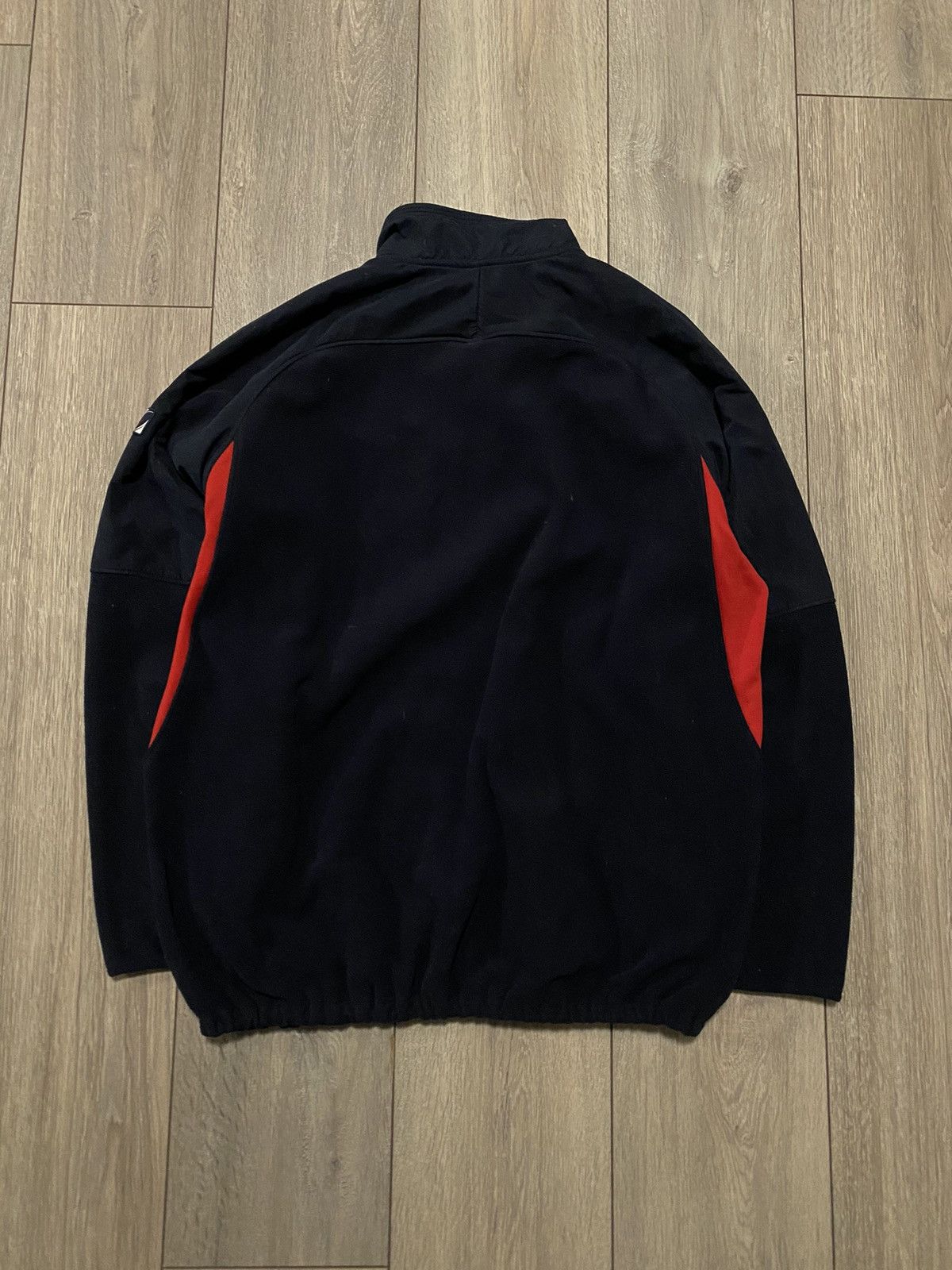 Nike Vintage England Nike Nylon Rugby Fleece Jacket Blue Red Y2K Size US L / EU 52-54 / 3 - 2 Thumbnail