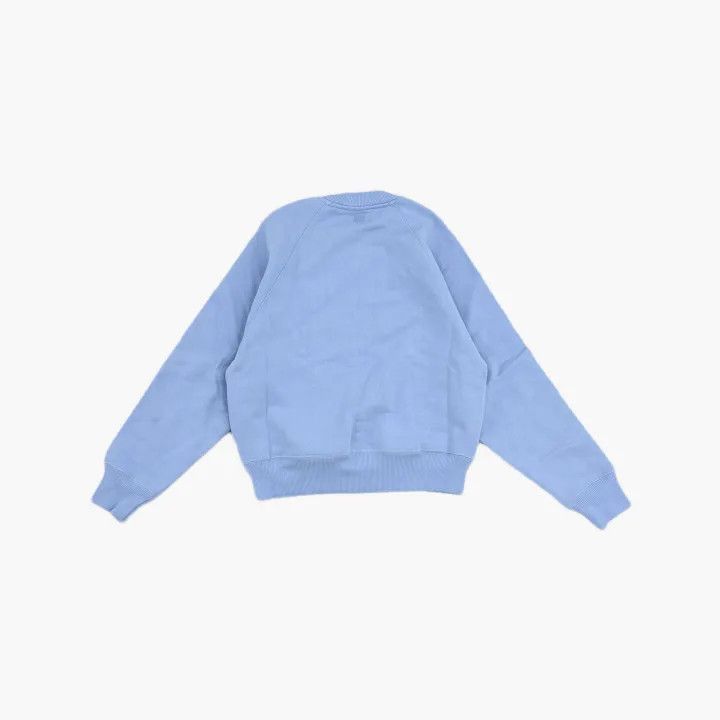 AMI AMIPARIS Sky Blue Heart Embroidered Sweatshirt -2507 Size US XS / EU 42 / 0 - 3 Thumbnail