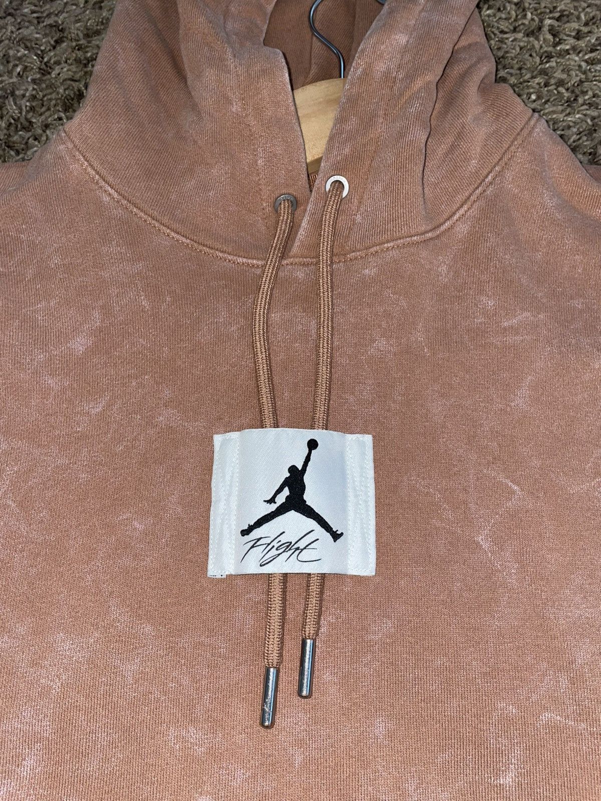 Jordan Brand Jordan Flight Essentials Hoodie Washed Rust Orange Size US M / EU 48-50 / 2 - 2 Thumbnail