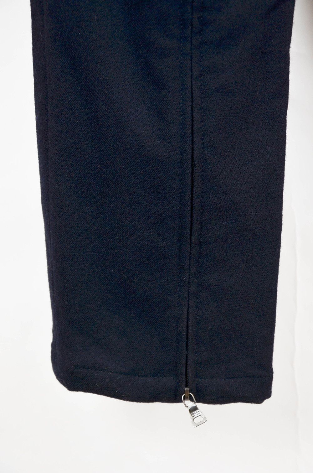Prada Prada Navy Virgin Wool Pants – Made in Italy – Size 40 Size 27" / US 4 / IT 40 - 7 Thumbnail