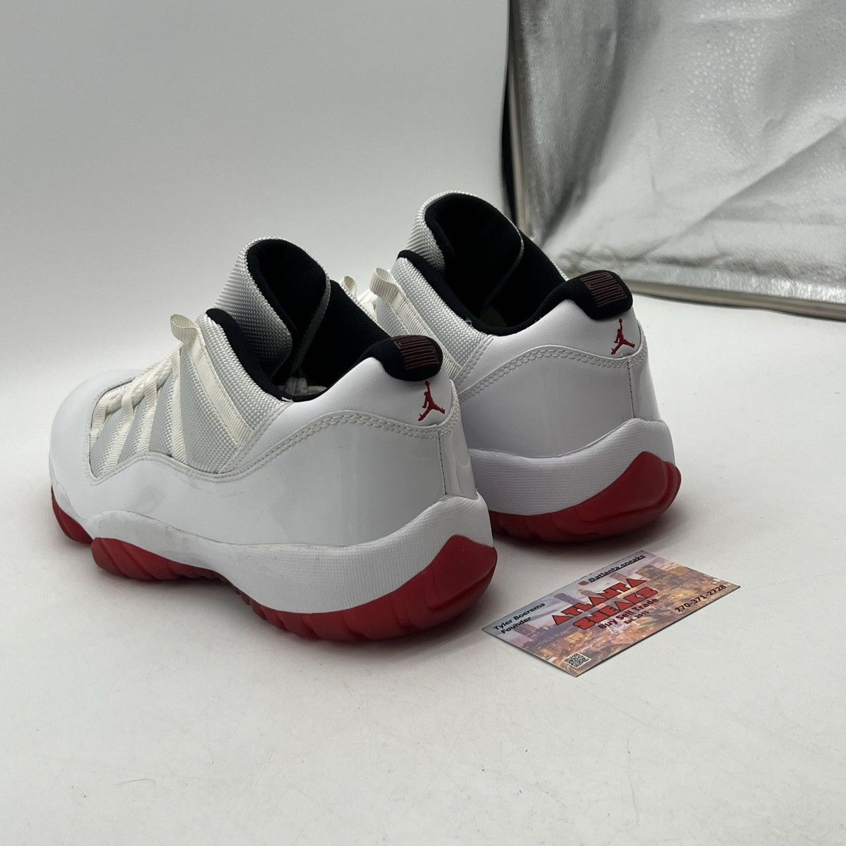 Jordan Brand Air Jordan 1 low Cherry bottom Size US 11.5 / EU 44-45 - 4 Thumbnail