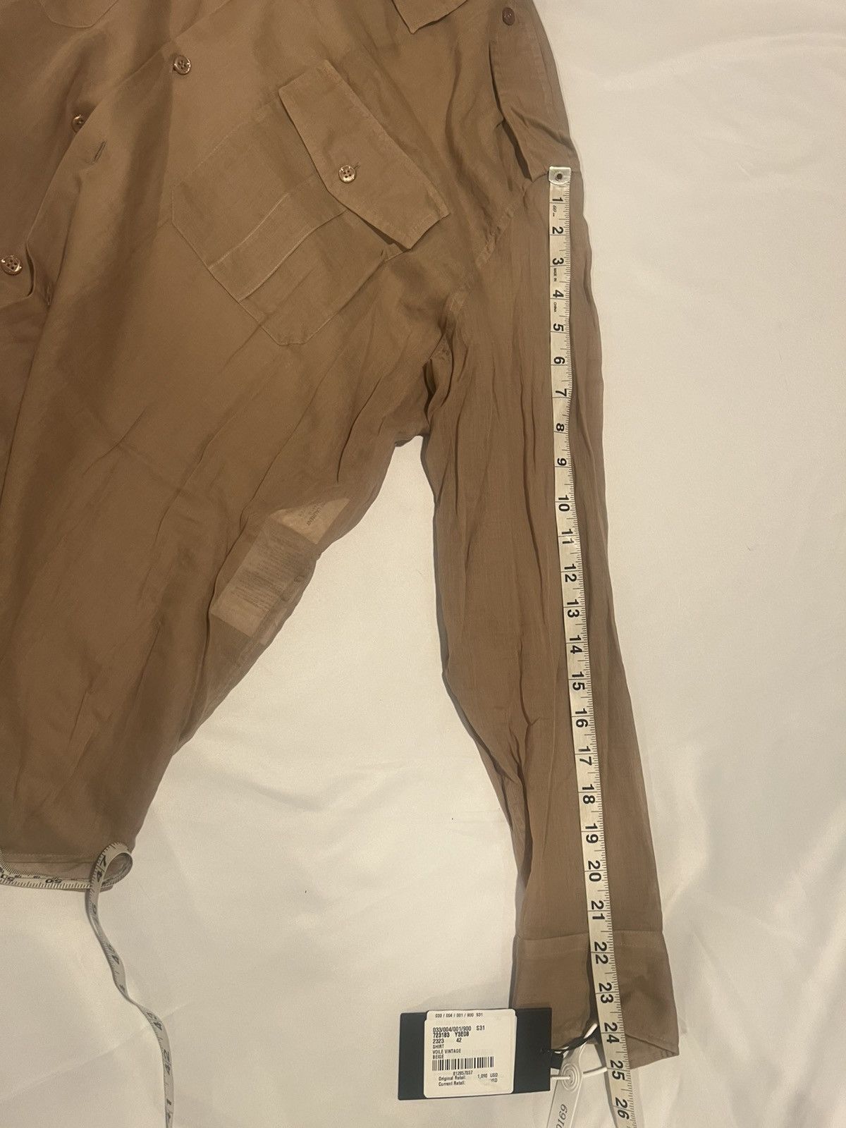 Saint Laurent Paris Saint Laurent lightweight shirt. 42/16.5. $1090 Size US XL / EU 56 / 4 - 8 Thumbnail