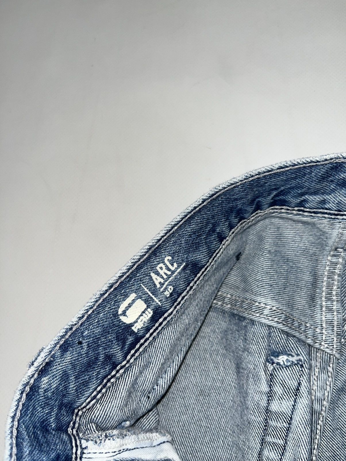 G-Star G-star RAW Arc 3D blue jeans Avant-Garr style Y2K Size US 30 / EU 46 - 6 Thumbnail