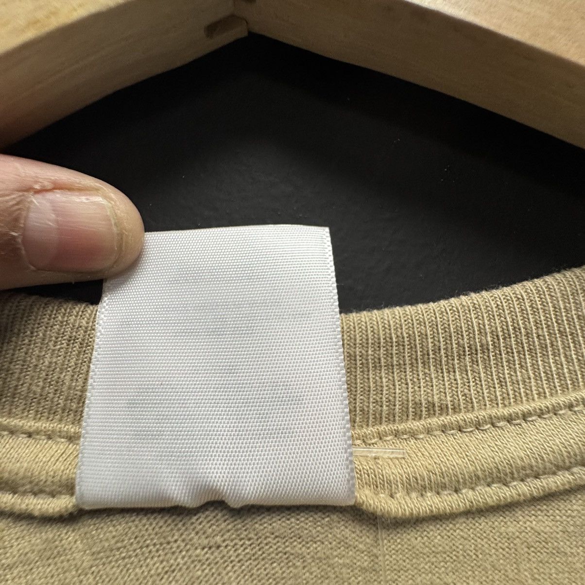 Supreme Supreme Tonal Box Logo Tee Khaki Size US XXL / EU 58 / 5 - 6 Thumbnail