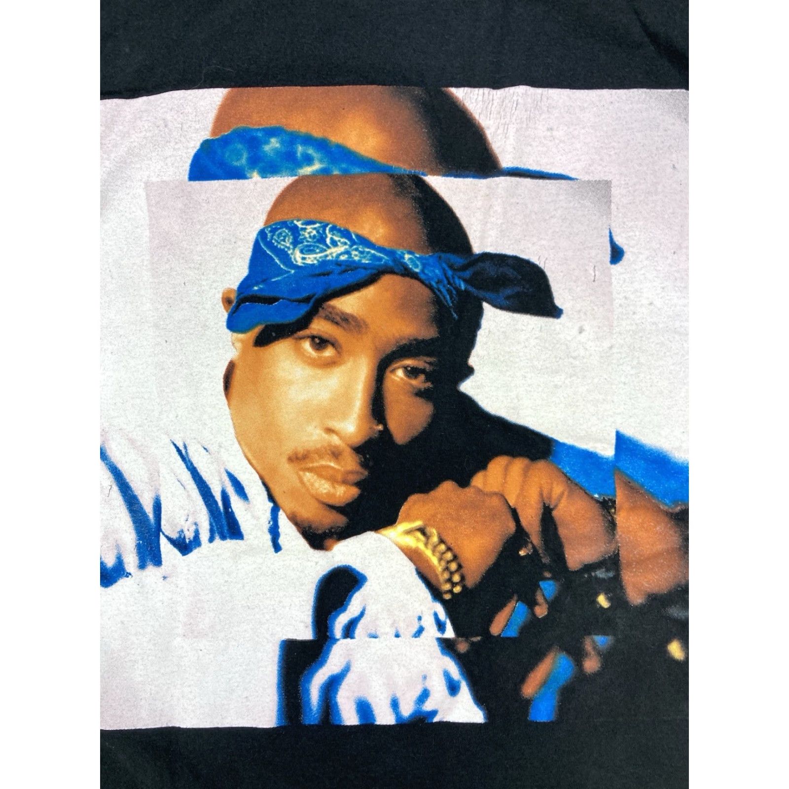 Vintage VINTAGE 2pac Tupac Shakur Graphic T-shirt Women Small Black Short Sleeve Music Shirt Women Small Black Music Hip Hop Retro Casual Size S / US 4 / IT 40 - 2 Thumbnail