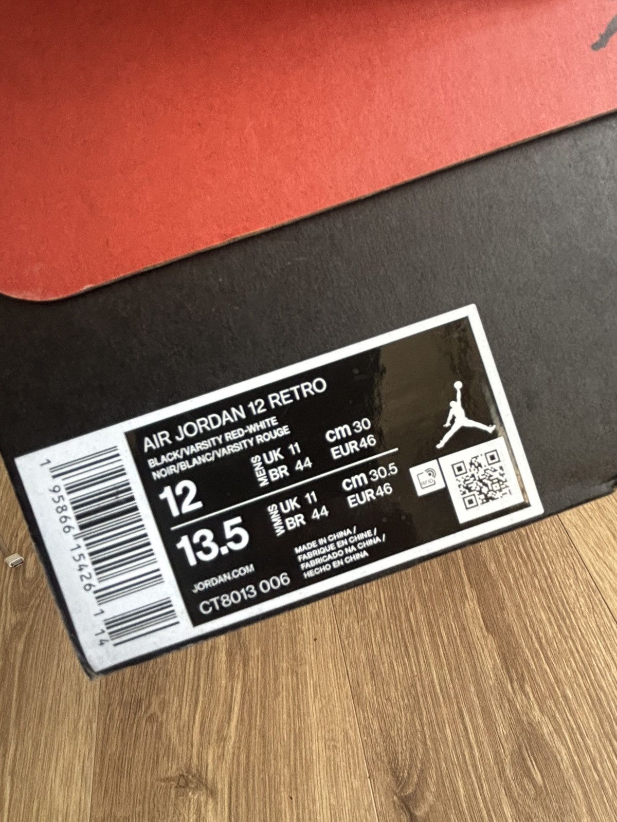 Jordan Brand Jordan 12 Playoff Size 12 Size US 12 / EU 45 - 8 Thumbnail
