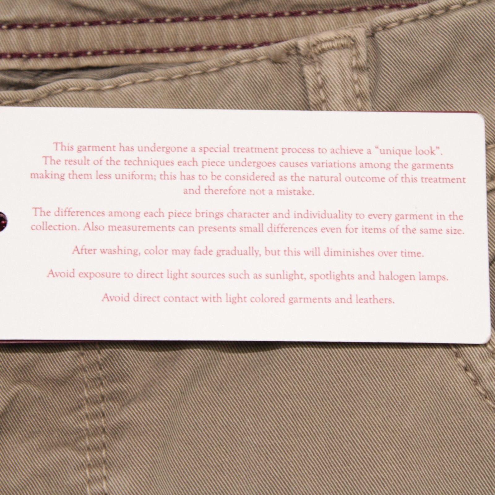 Luciano Barbera Luciano Barbera New with tags Chino Size 38 US In Beige Size US 38 / EU 54 - 8 Thumbnail