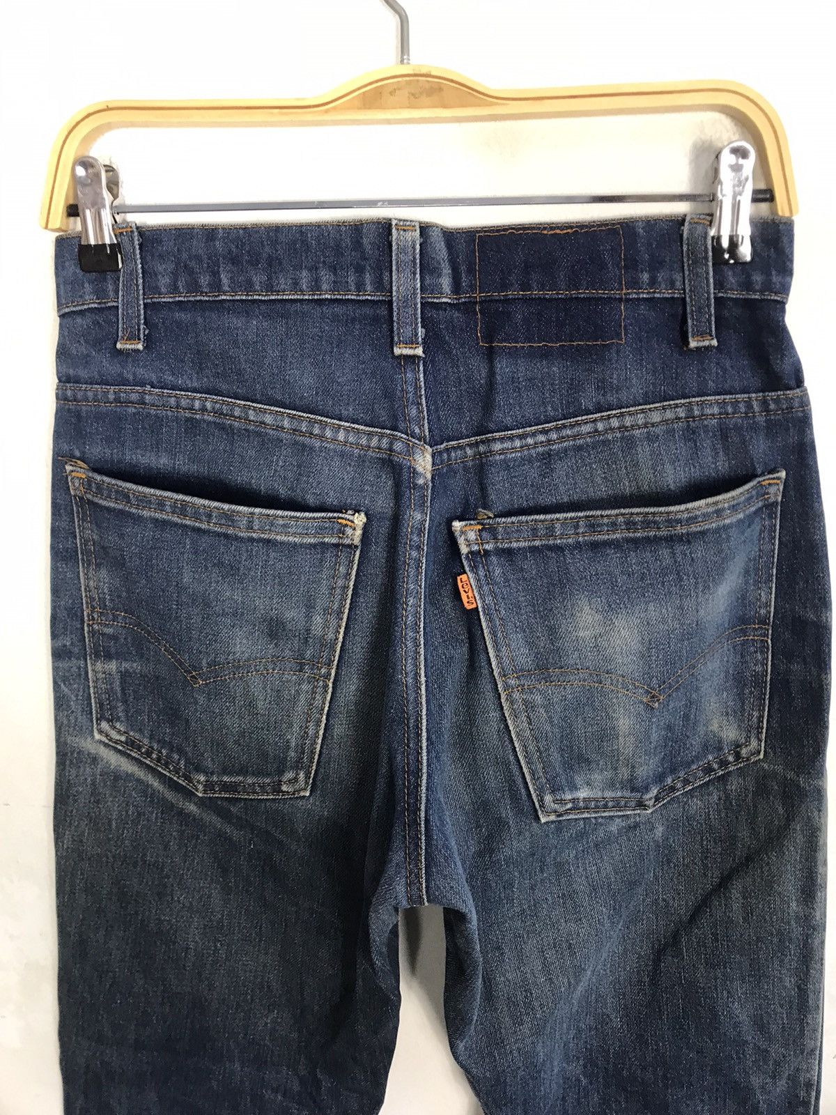 Levi's Vintage Clothing Levi's 70s 80s Orange Tab Unisex Denim Jeans Size US 27 - 4 Thumbnail