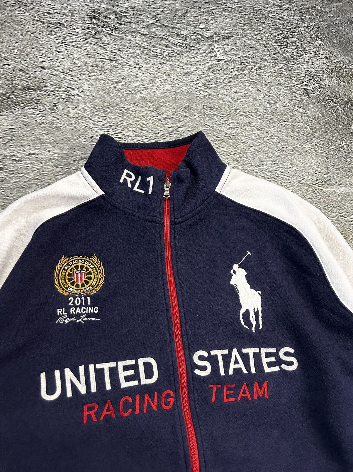 Ralph Lauren Chief Keef Polo Ralph Lauren zip sweatshirt navy USA Size US XXL / EU 58 / 5 - 3 Thumbnail