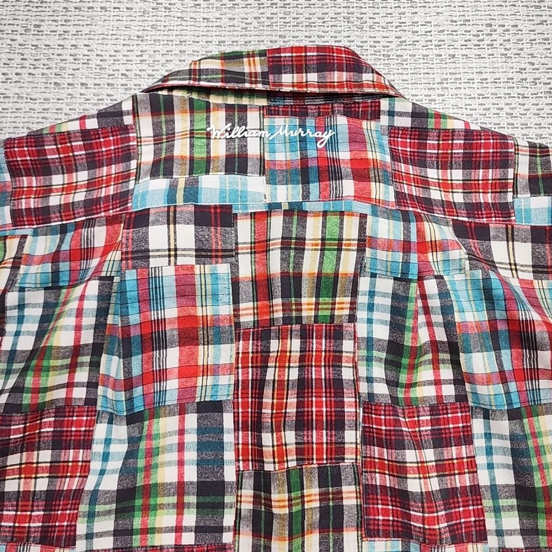 Vintage William Murray Shirt Mens Button-Up Short Sleeve Plaid Patchwork Vintage: No Size US M / EU 48-50 / 2 - 7 Thumbnail