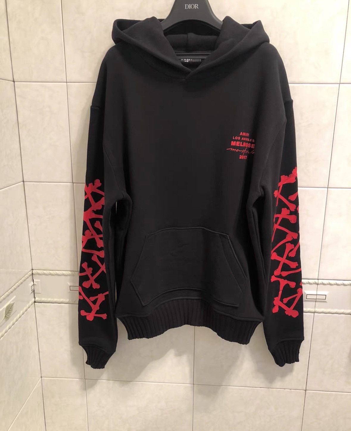 Amiri Amiri red and blue skeleton hoodies Size US M / EU 48-50 / 2 - 2 Thumbnail