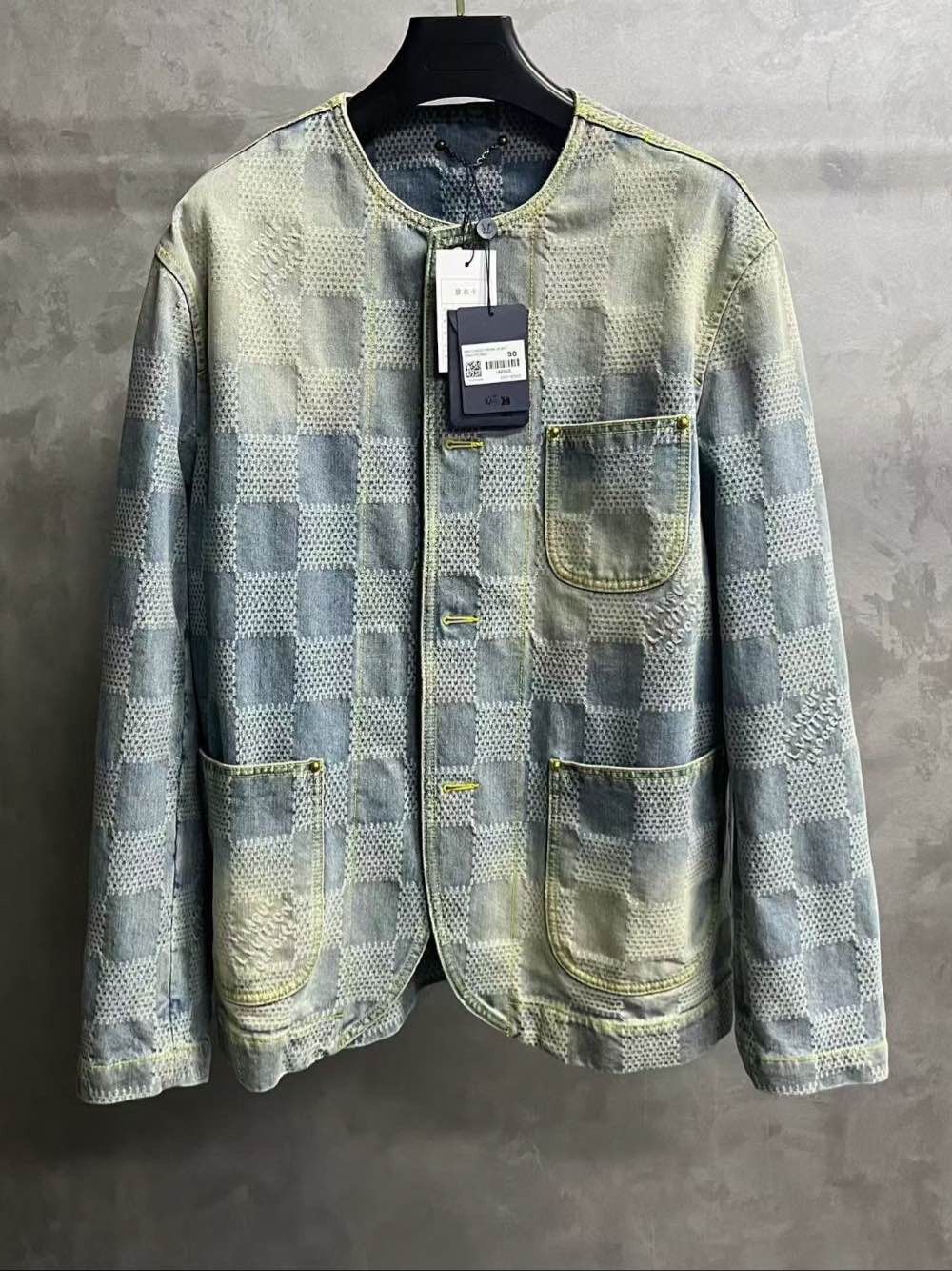 Louis Vuitton Louis Vuitton Craggy Denim Jacket Size 50 Size US M / EU 48-50 / 2 - 1 Thumbnail
