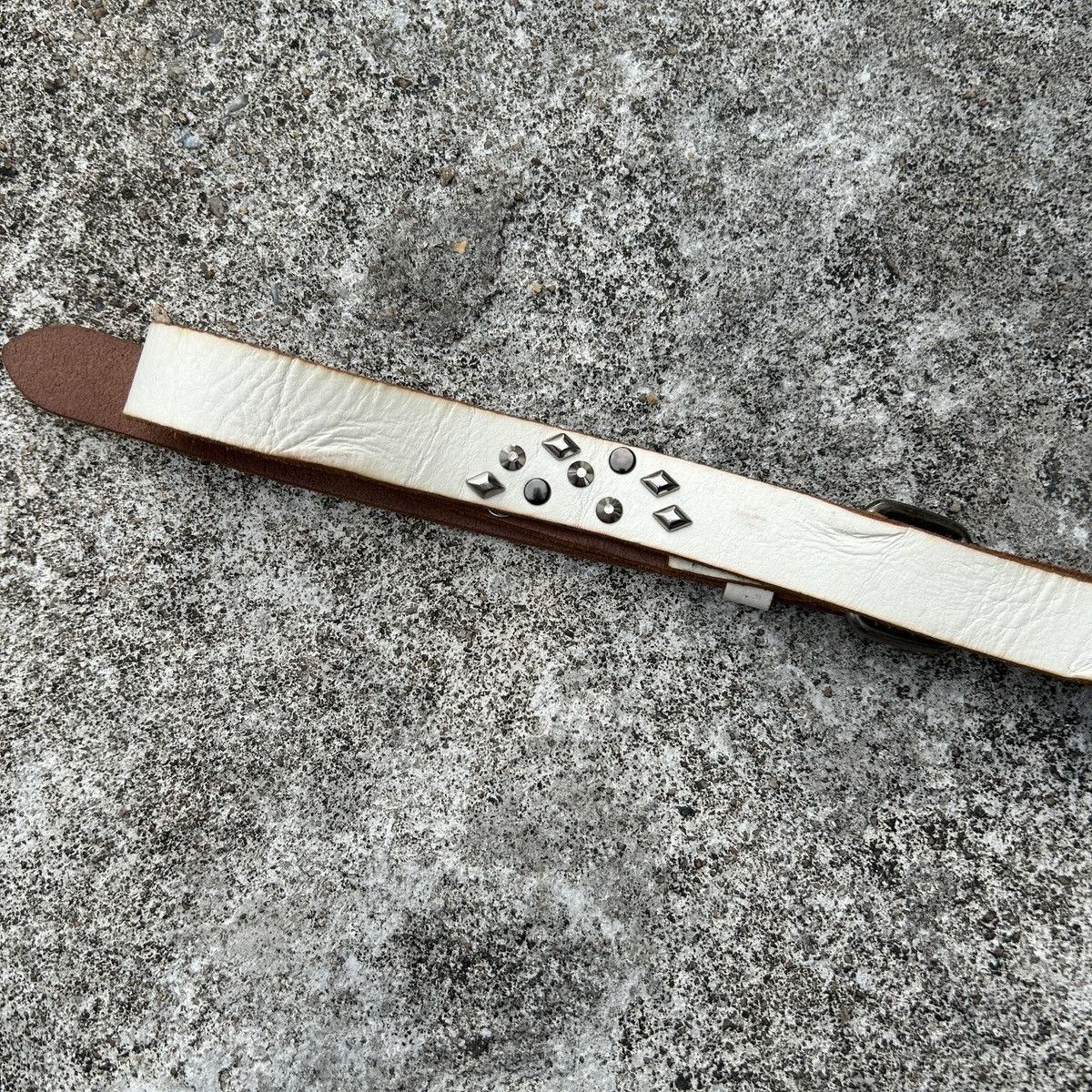 Vintage Vintage studded leather belt (Kapital Style) Size ONE SIZE - 8 Thumbnail