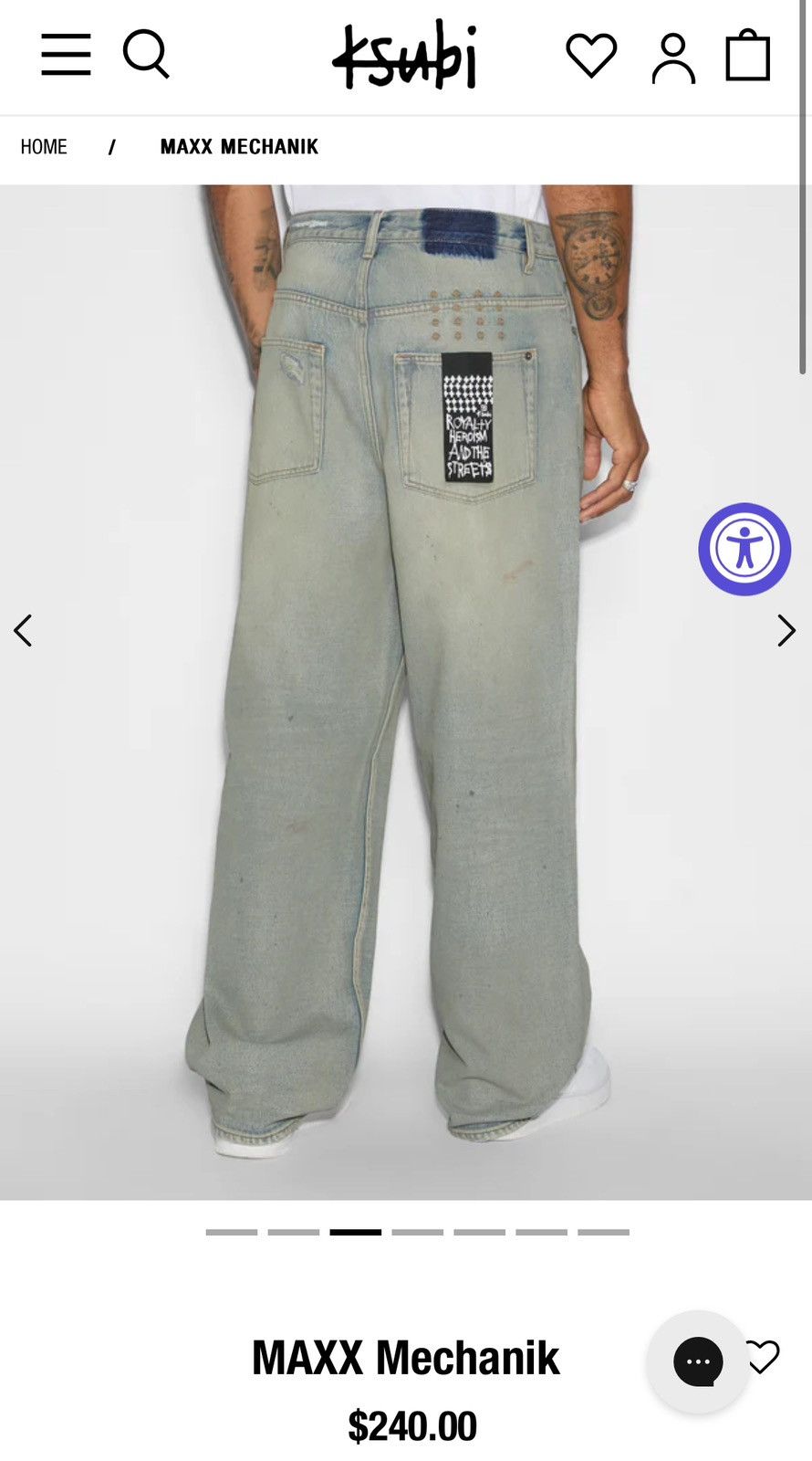 Ksubi Maxx Mechanik Size US 38 / EU 54 - 15 Thumbnail