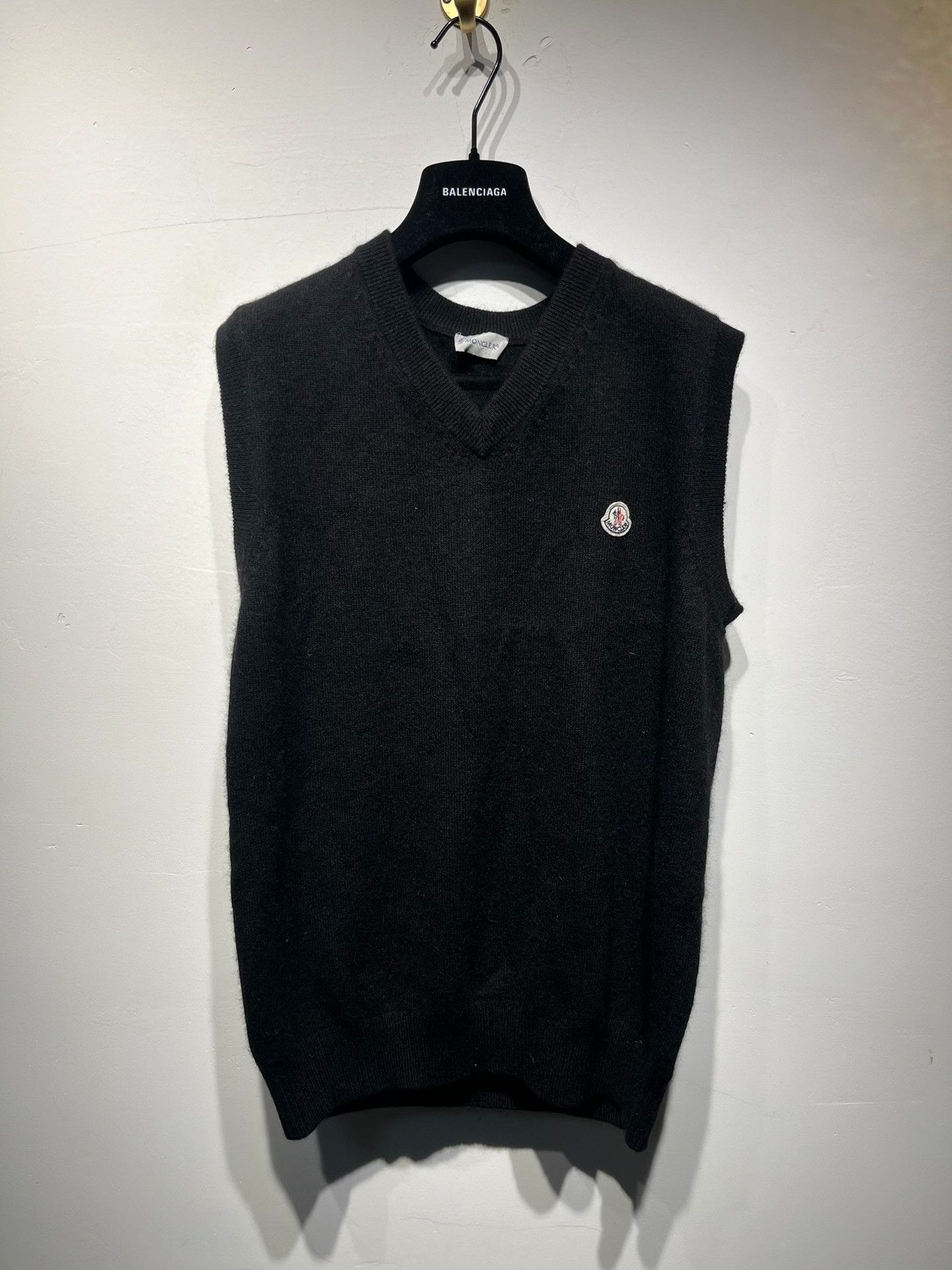 Moncler Moncler Wool Tank Top L Men Size US L / EU 52-54 / 3 - 1 Thumbnail