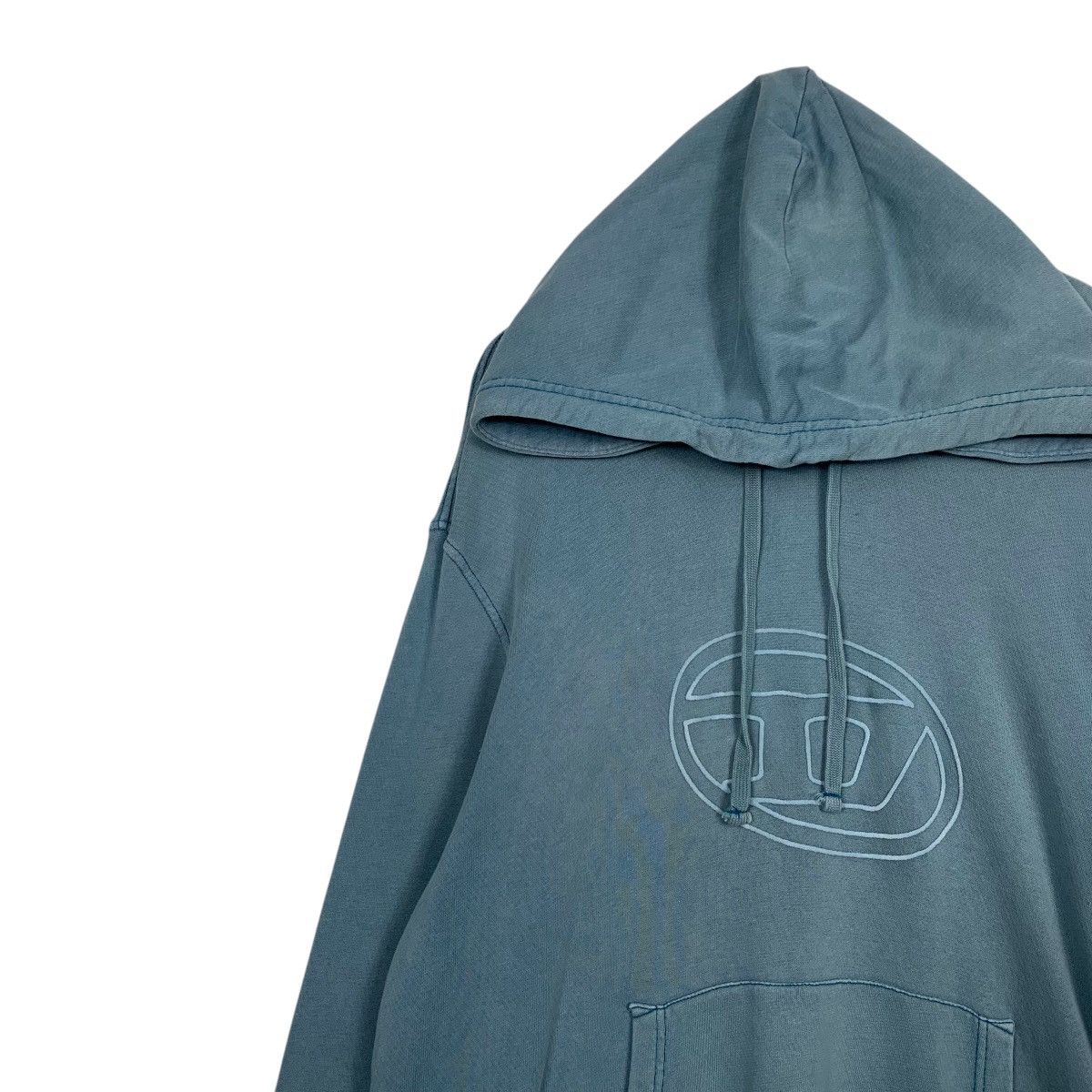 Diesel DIESEL Big Logo Pullover Hoodie Sweatshirt #2528-C114 Size US XXL / EU 58 / 5 - 6 Thumbnail