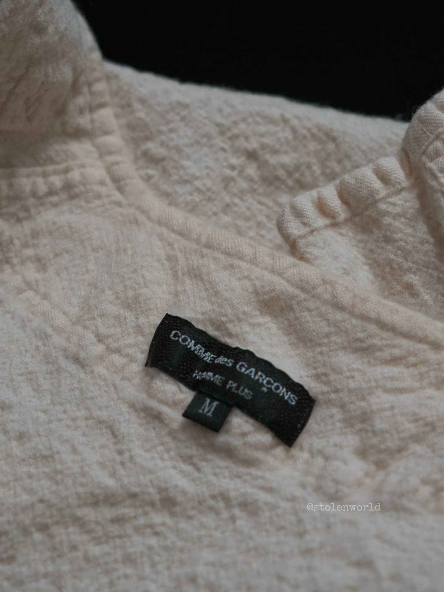 Comme des Garcons Comme des Garçons Comme Plus Napped Wool Vest Cream M Size M / US 6-8 / IT 42-44 - 8 Thumbnail