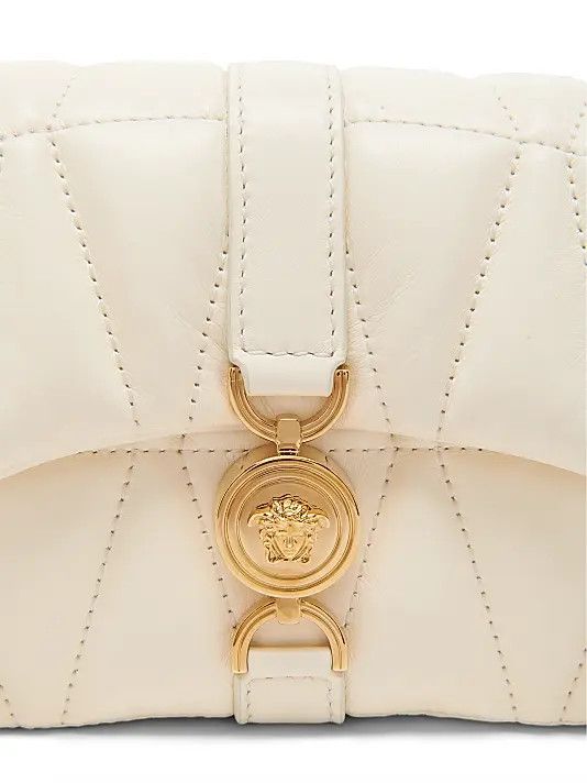 Versace os11x0326 Size: OS / Mini Quilted Leather Crossbody Bag Size ONE SIZE - 4 Thumbnail