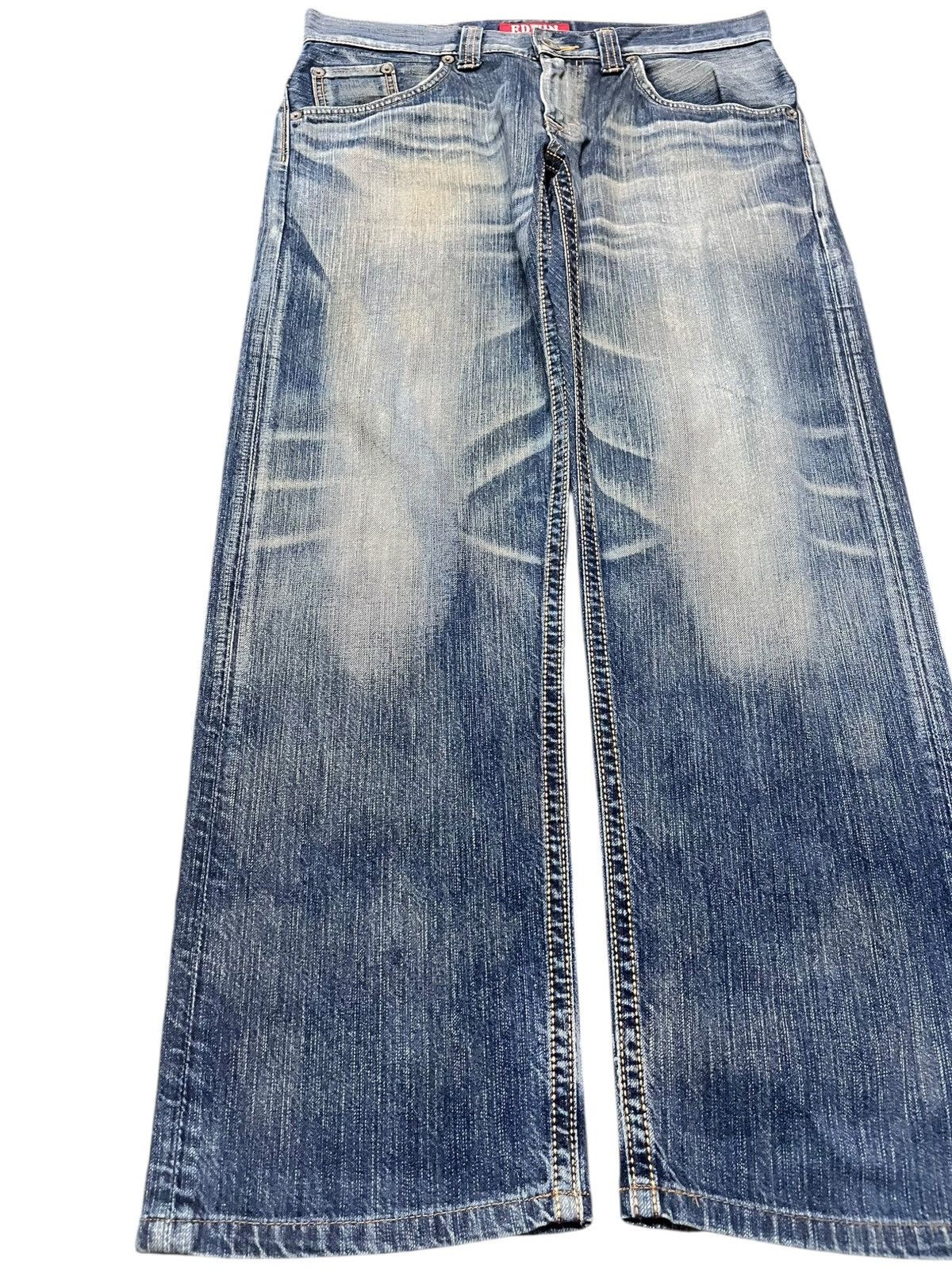 Edwin Vintage Edwin Exclusive Vintage Mudwash Whiskers Denim Size US 35 - 3 Thumbnail