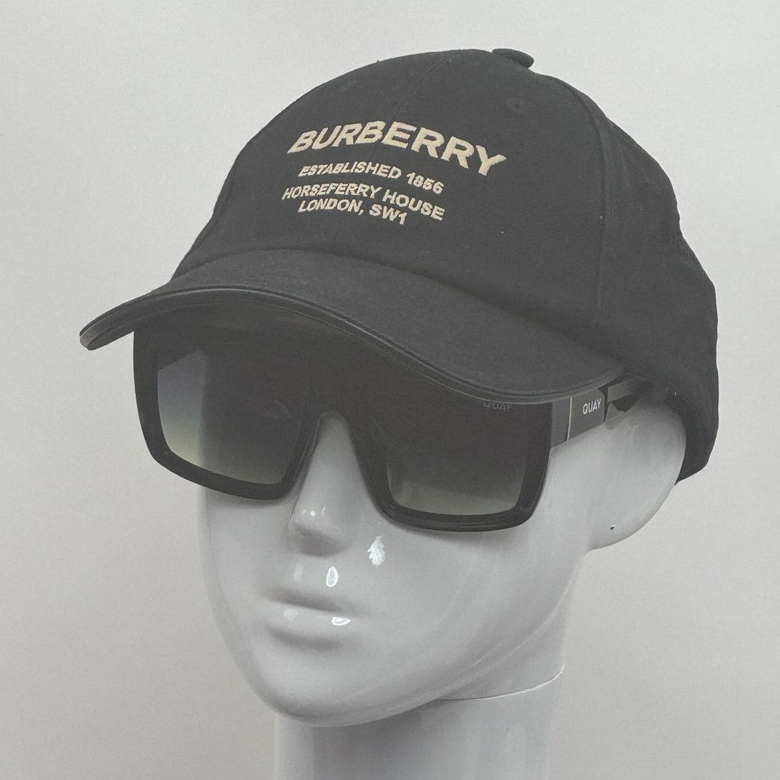 Burberry Burberry Horseferry House Cap Size M - Black/White Size ONE SIZE - 3 Thumbnail