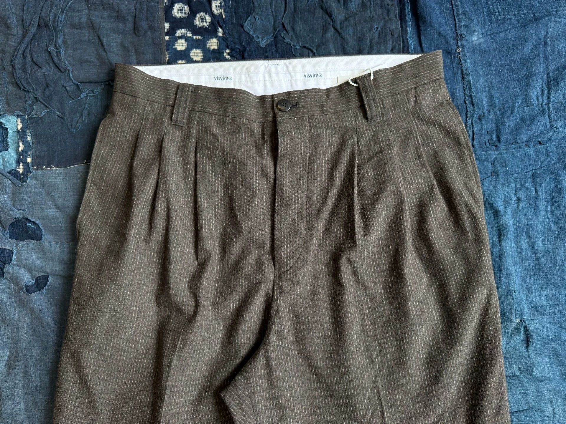 Visvim visvim 23SS McCloud Slacks Santome Wool Linen Charcoal 3 Size US 37 - 3 Thumbnail