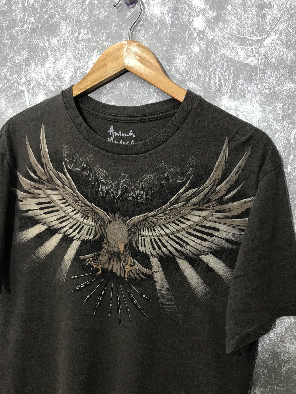 Affliction Affliction Eagle Y2K Graphic Tee Size US M / EU 48-50 / 2 - 2 Thumbnail