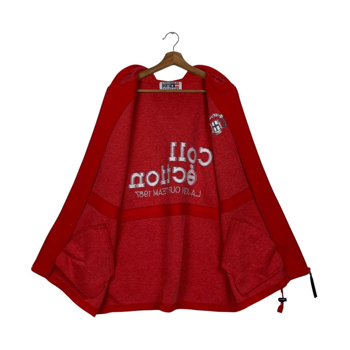 Japanese Brand 87s LOS ANGELES COLLECTION Big Logo Zipper Hoodies #2009-C87 Size US L / EU 52-54 / 3 - 13 Thumbnail