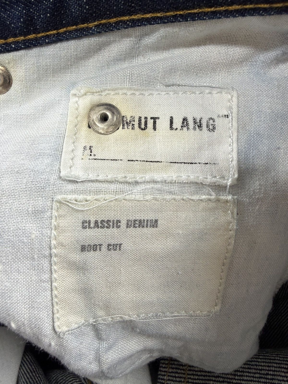 Helmut Lang Helmut Lang Boot Cut Classic Denim Size US 30 / EU 46 - 9 Thumbnail