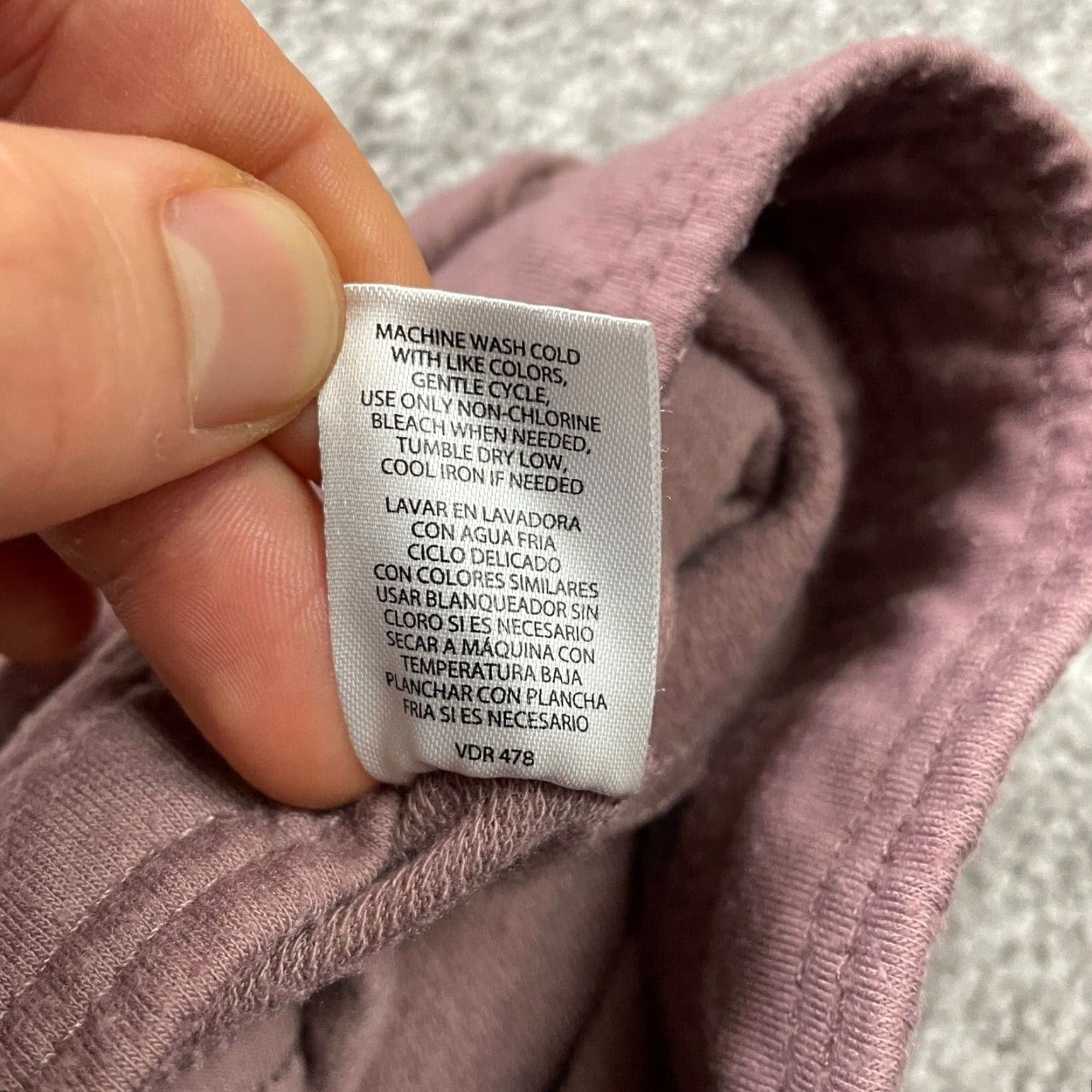 Eddie Bauer Eddie Bauer Womens Small Old Rose Lounge Jogger Pants Fleece Tapered 29x27.5 Size 28" / US 6 / IT 42 - 5 Thumbnail