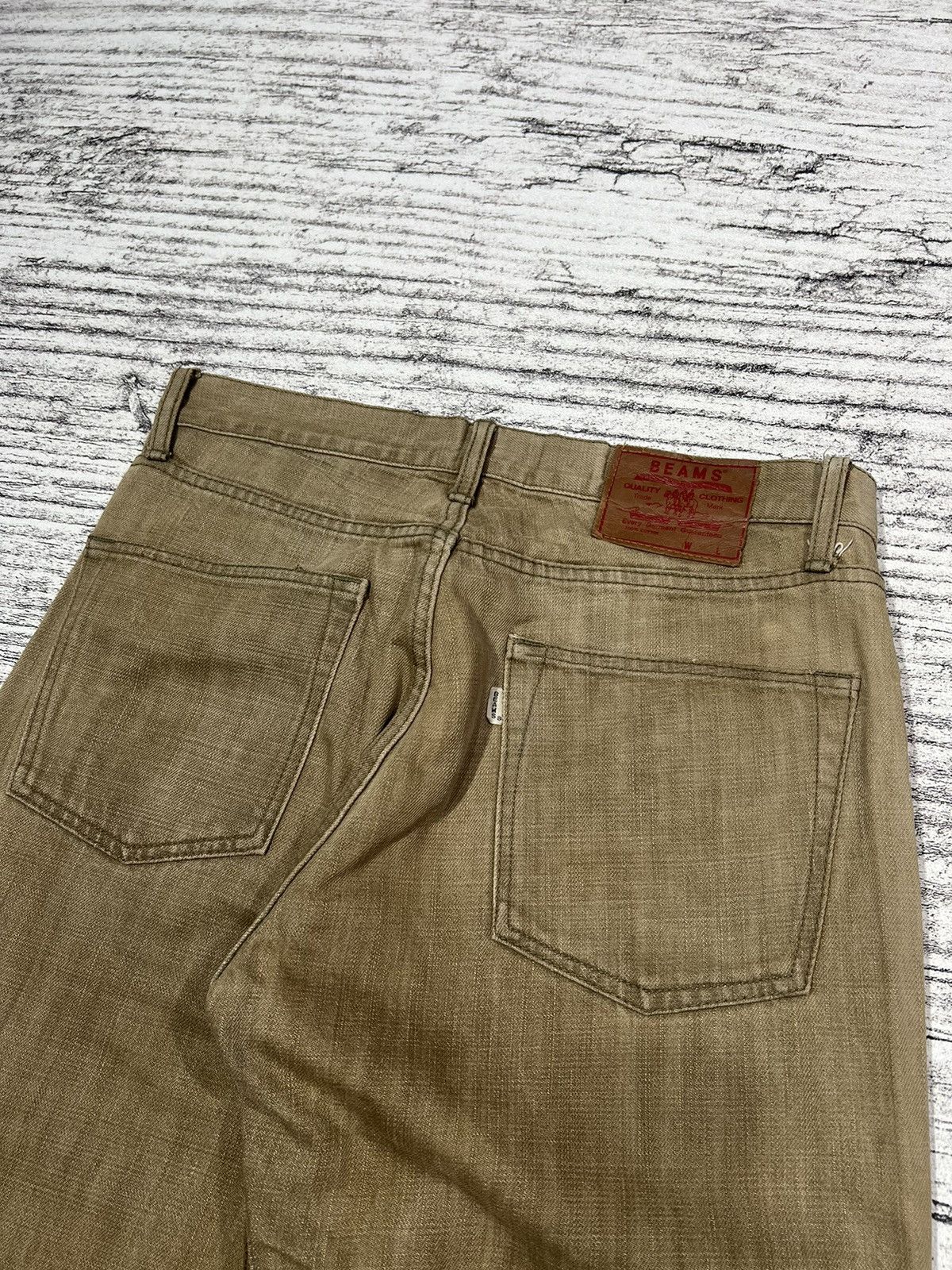 Number (N)ine 2000s Beams Levis Raw Mudwash Jeans y2k Lgb Ifsix Size US 32 / EU 48 - 4 Thumbnail