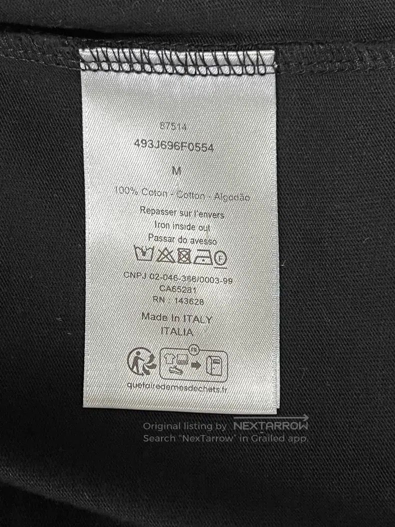 Dior Dior Black 1947 signature T-shirt Size US M / EU 48-50 / 2 - 7 Thumbnail