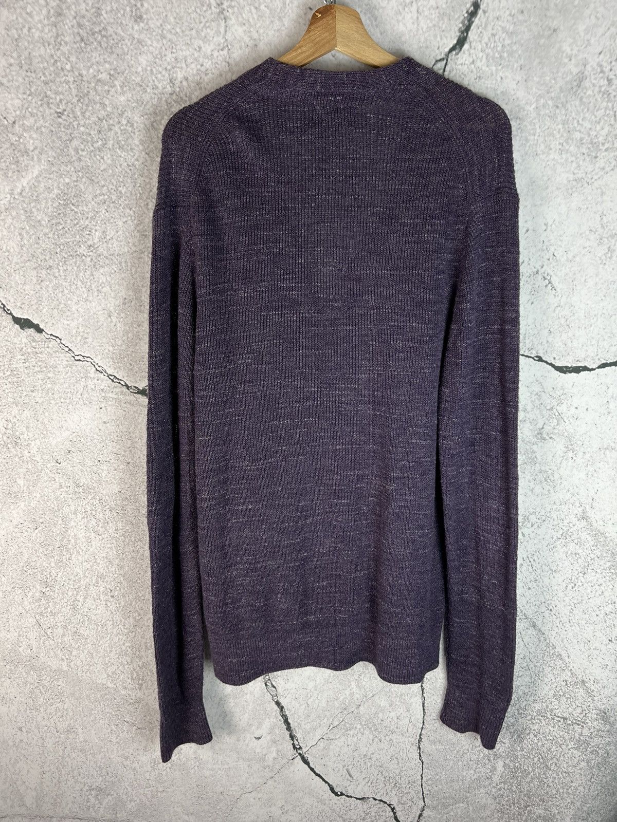 Paul Smith Paul Smith Cable Knit Cardigan sweater Size US XL / EU 56 / 4 - 2 Thumbnail