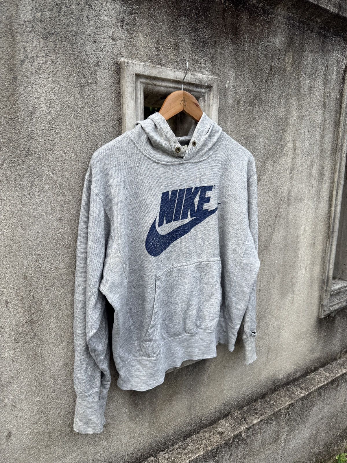 Nike Vintage 80s Nike Big Logo Hoodie Size US M / EU 48-50 / 2 - 6 Thumbnail