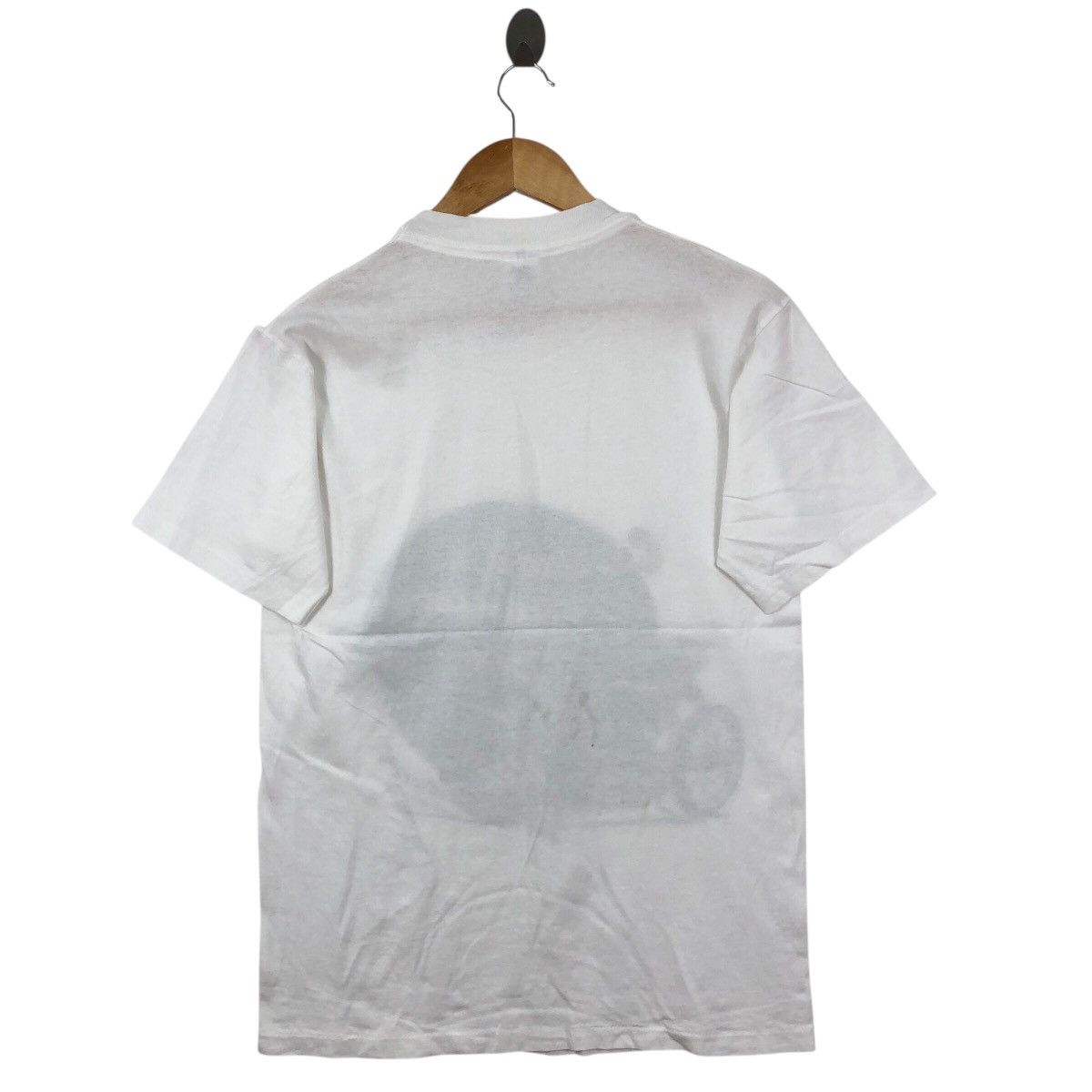 Vintage Vintage 90s Microcircuit By TRIX Co Motorcycle Tee Shirt Size US M / EU 48-50 / 2 - 4 Thumbnail