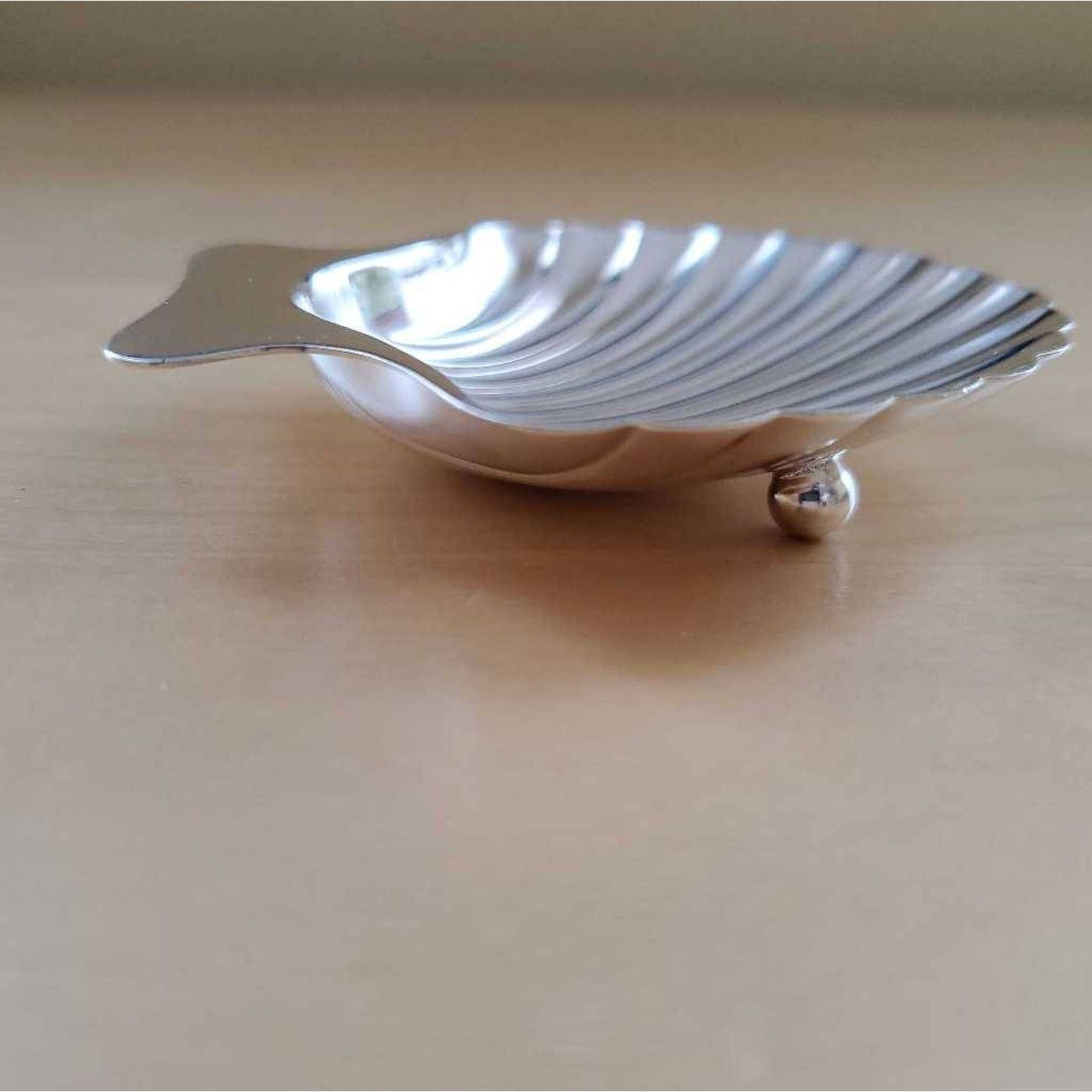 Tiffany & Co. Tiffany & Co Clam Sea Shell Dish Sterling Silver Decor Size ONE SIZE - 9 Thumbnail