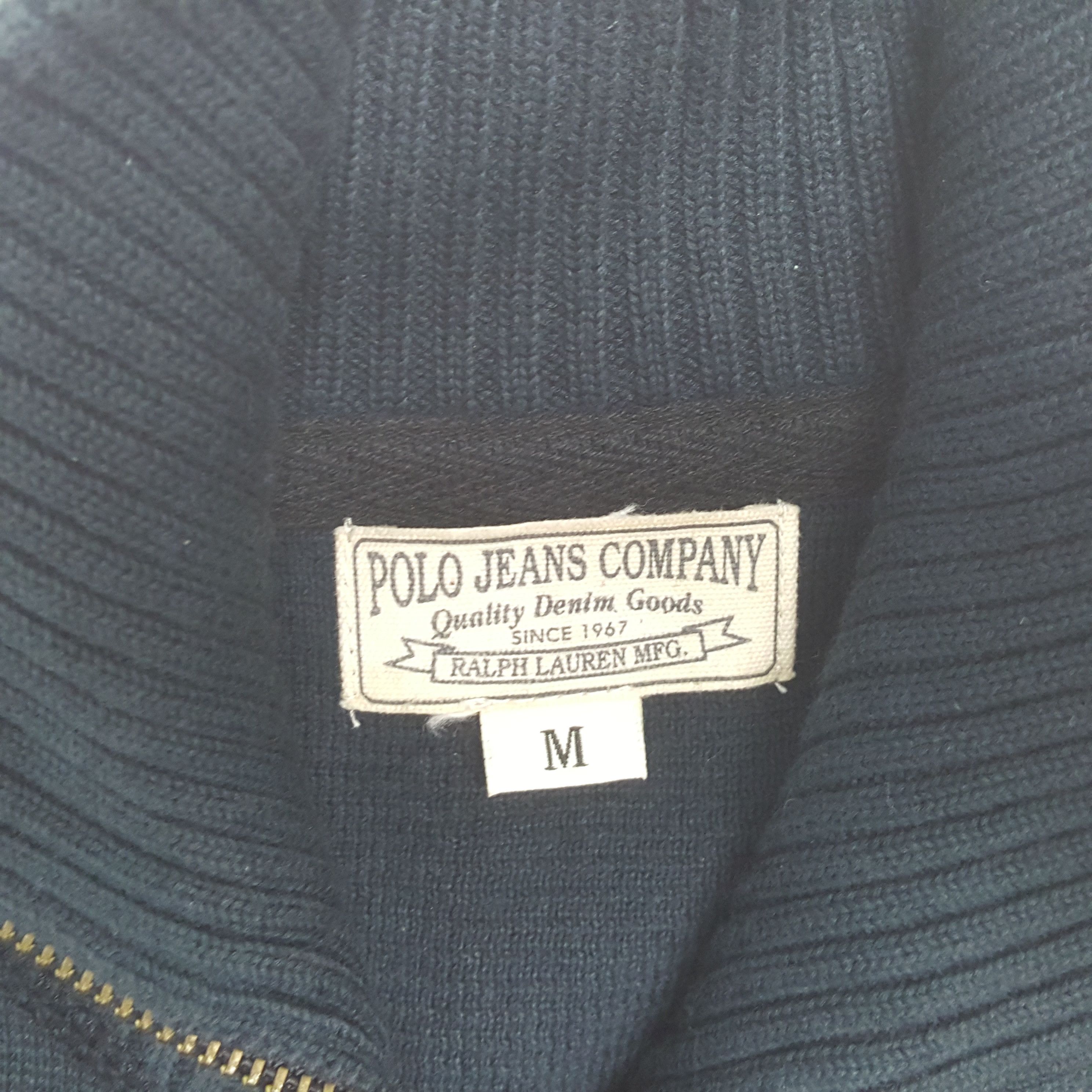 Polo Ralph Lauren × Vintage Vintage POLO by RALPH LAUREN American Style Zipper Sweater Size US XS / EU 42 / 0 - 8 Thumbnail