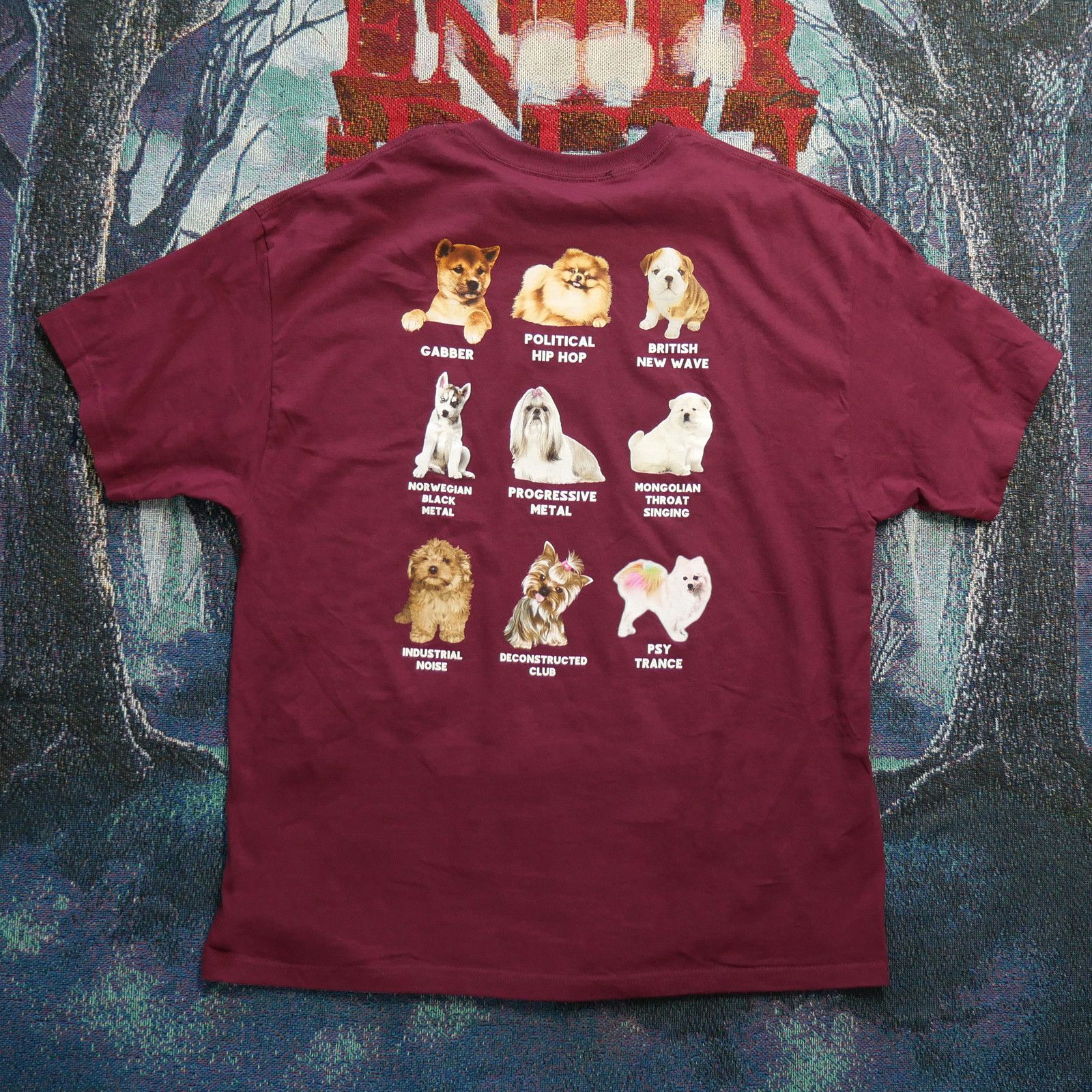 Band Tees × Pleasures Pleasures Puppies Tee Music Funny Rock Metal Tee Size US XXL / EU 58 / 5 - 1 Thumbnail