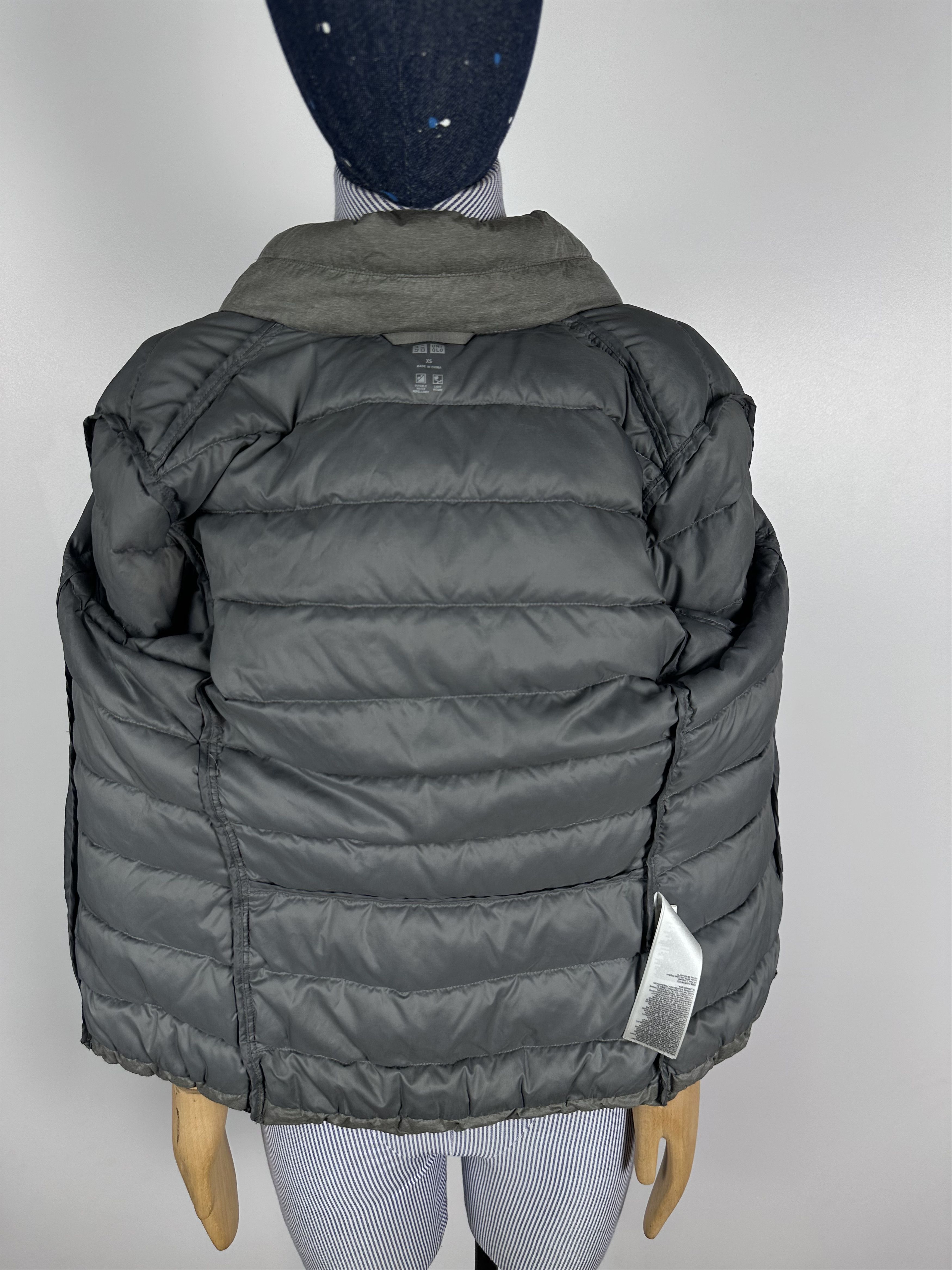 Uniqlo Uniqlo Jacket Ultra Light Down Puffer Packable Coat Zip Gray Size XS / US 0-2 / IT 36-38 - 7 Thumbnail