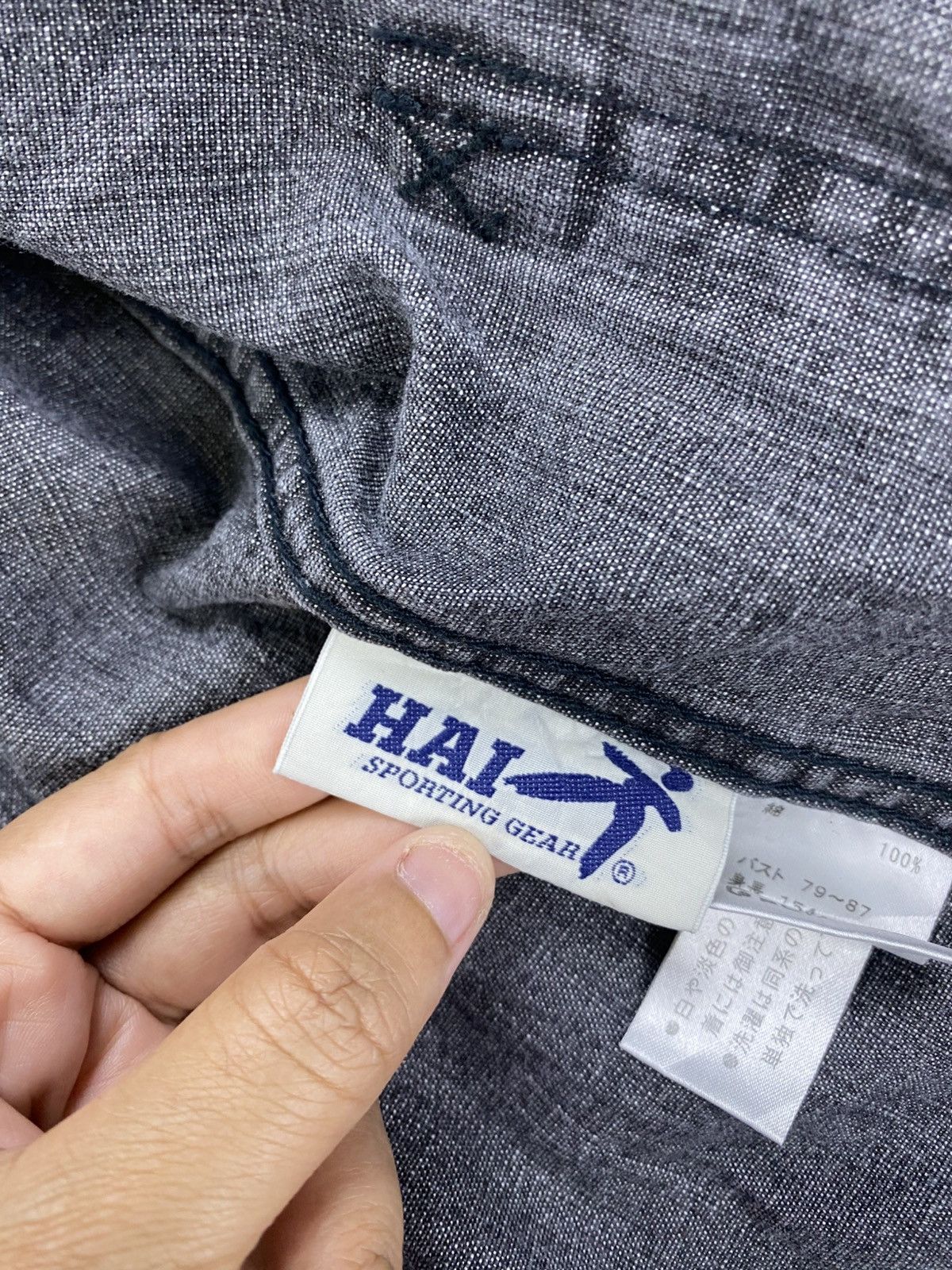 Vintage Issey Miyake HAI Sporting Gear Denim Jacket