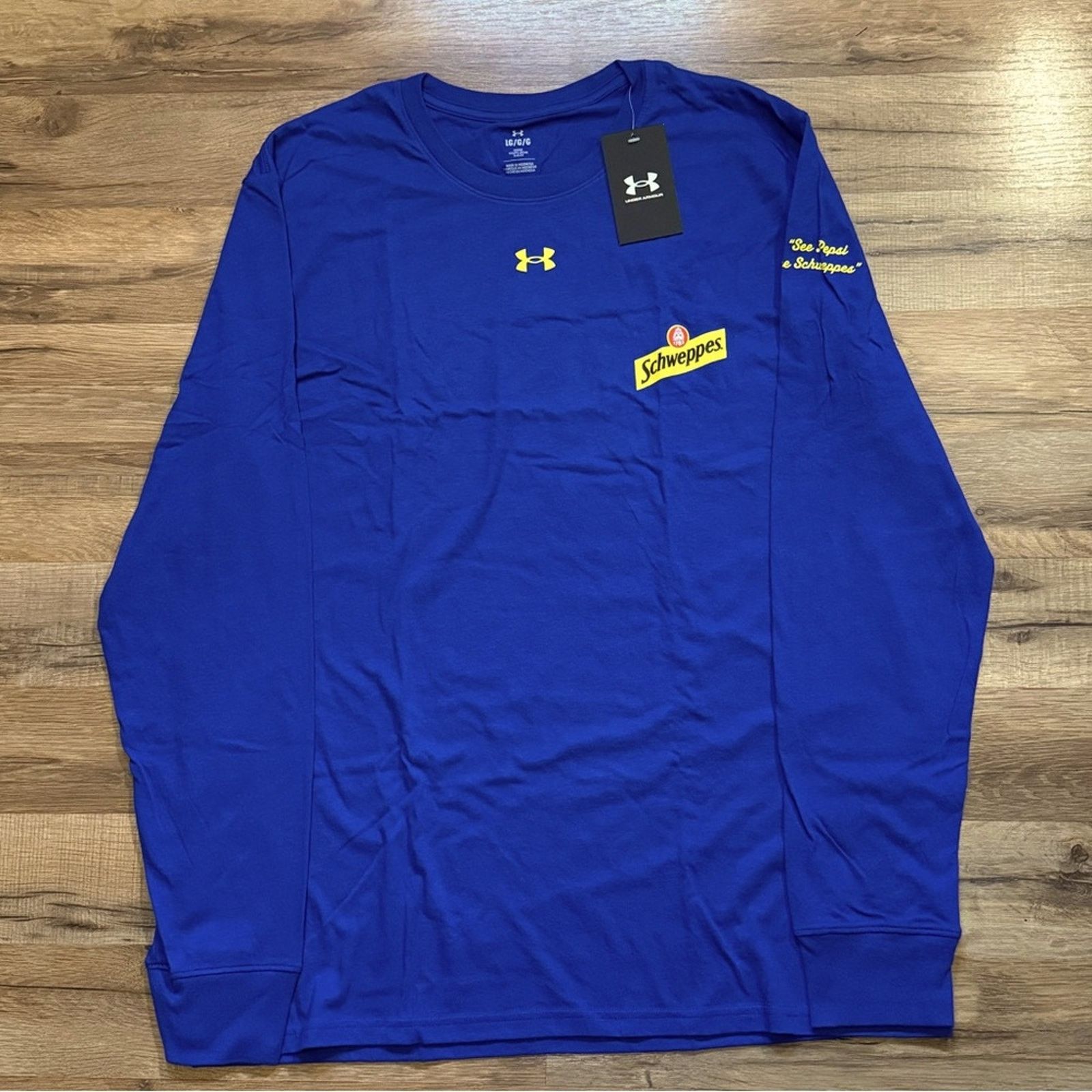 Under Armour Under Armour Schweppes Long Sleeve Size US L / EU 52-54 / 3 - 1 Thumbnail