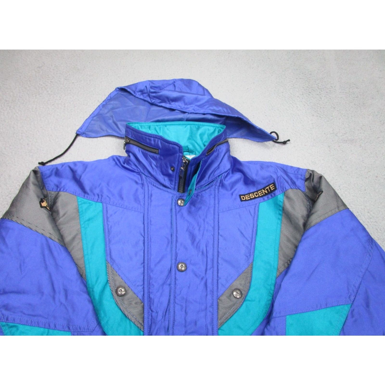 Vintage VINTAGE Descente Jacket Mens L Blue Ski Snow Coat Made in Japan 90s Gorpcore Size US L / EU 52-54 / 3 - 2 Thumbnail