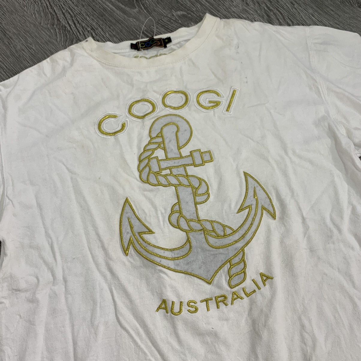 Vintage Vintage Coogi Embroidery Logo Tee Size US XL / EU 56 / 4 - 2 Thumbnail