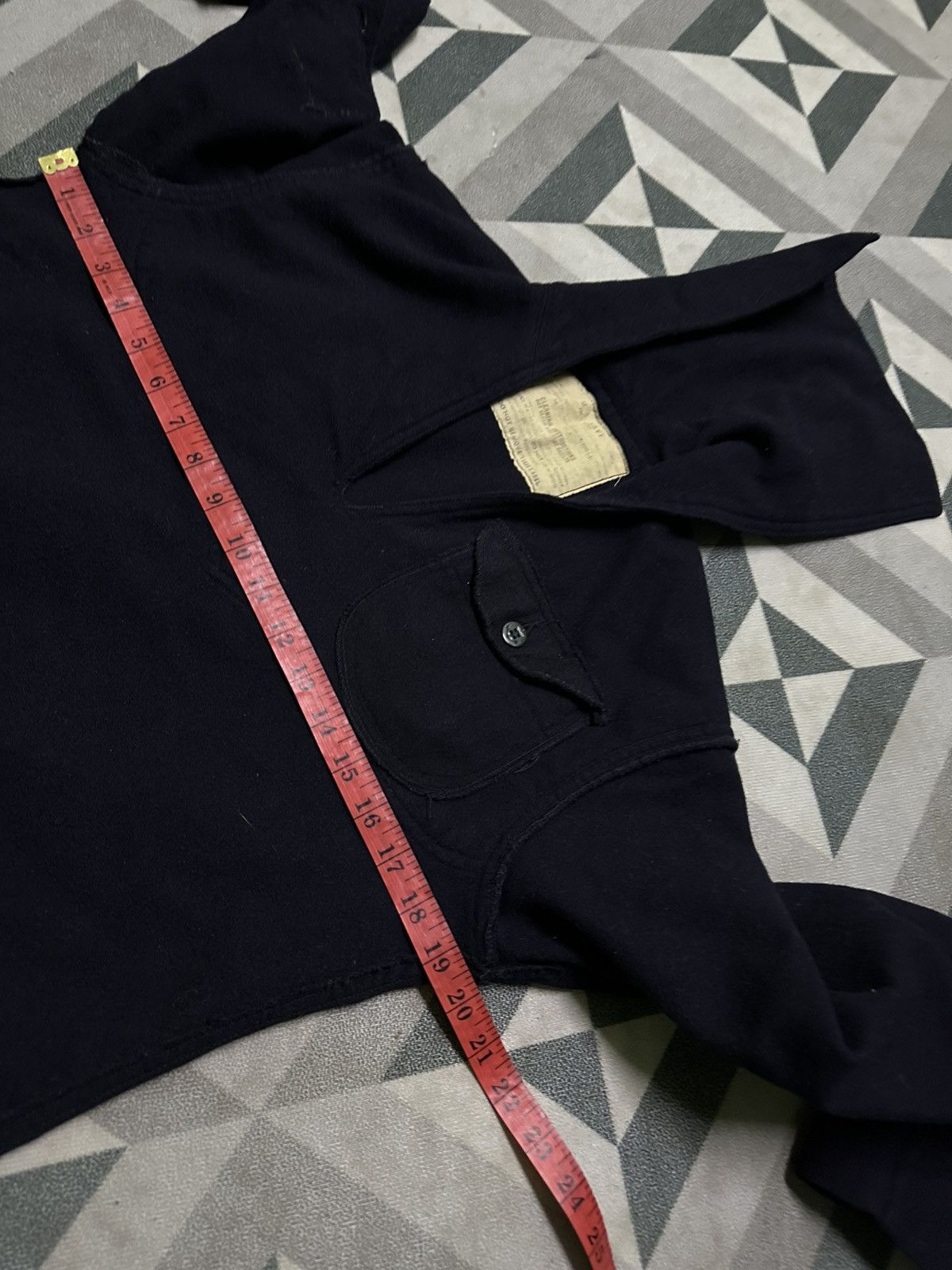 Vintage Vintage 70s US navy wool uniform pullover jacket Size US S / EU 44-46 / 1 - 7 Thumbnail