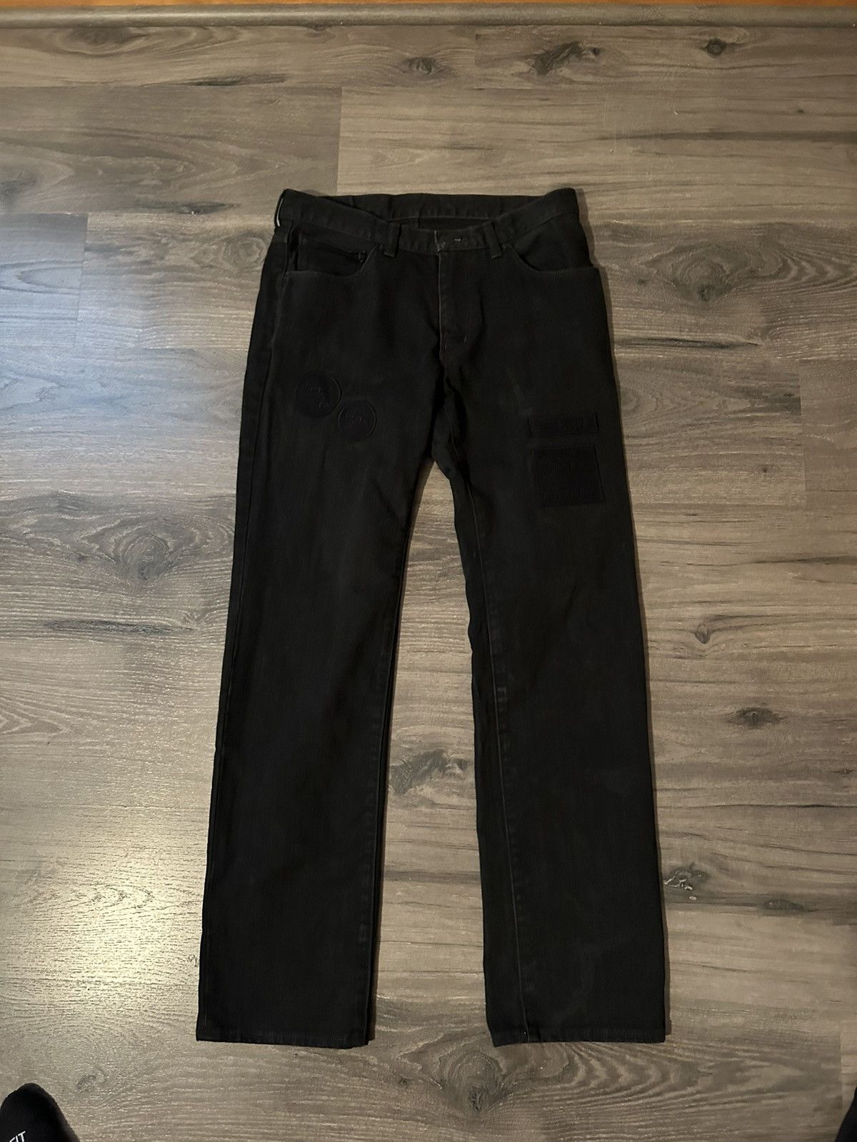 Number (N)ine AW 04 Give Peace A Chance Denim | Grailed