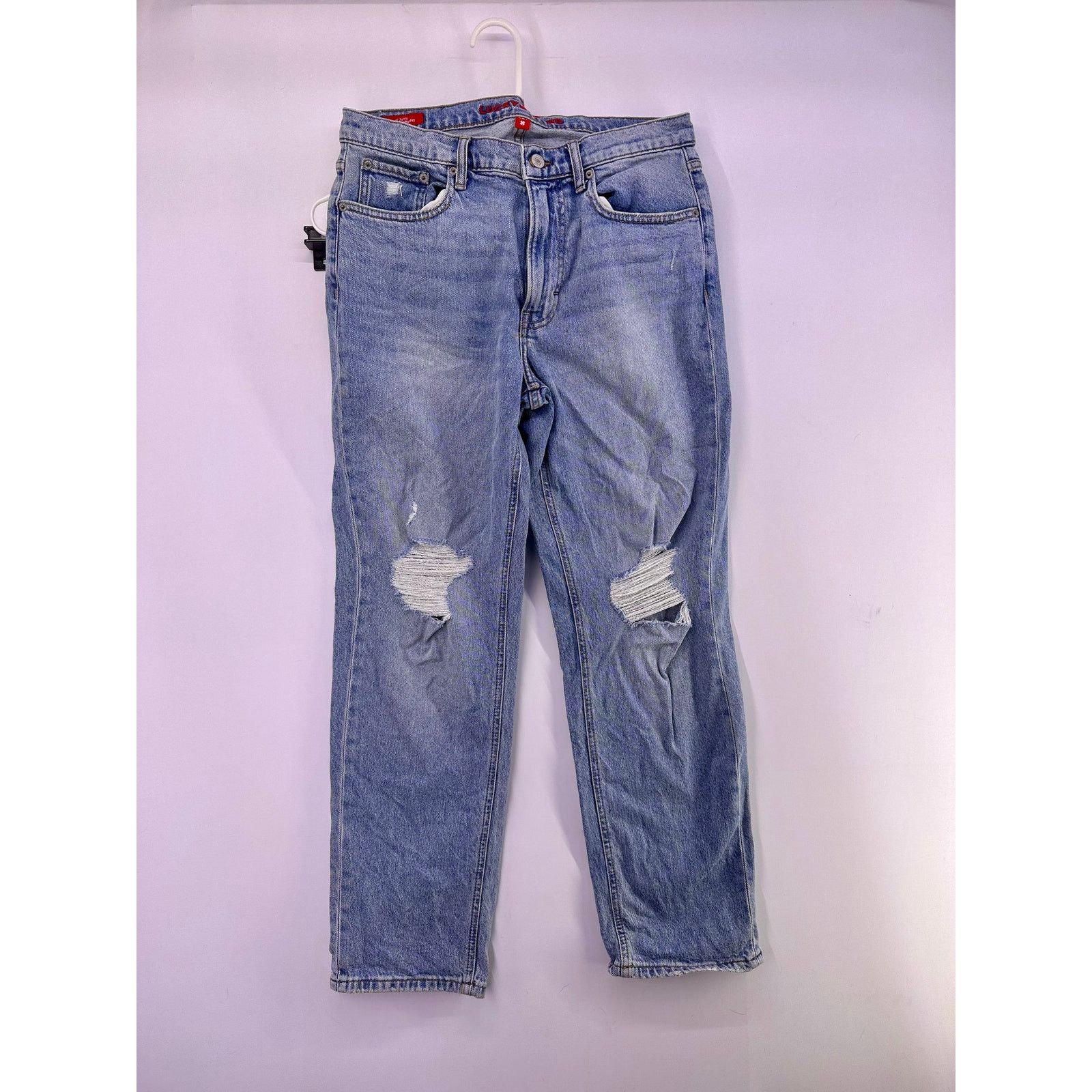 Lucky Brand Vintage Ripped Lucky Brand Red Tag Size 6/28R Relaxed fit Size 28" / US 6 / IT 42 - 1 Thumbnail
