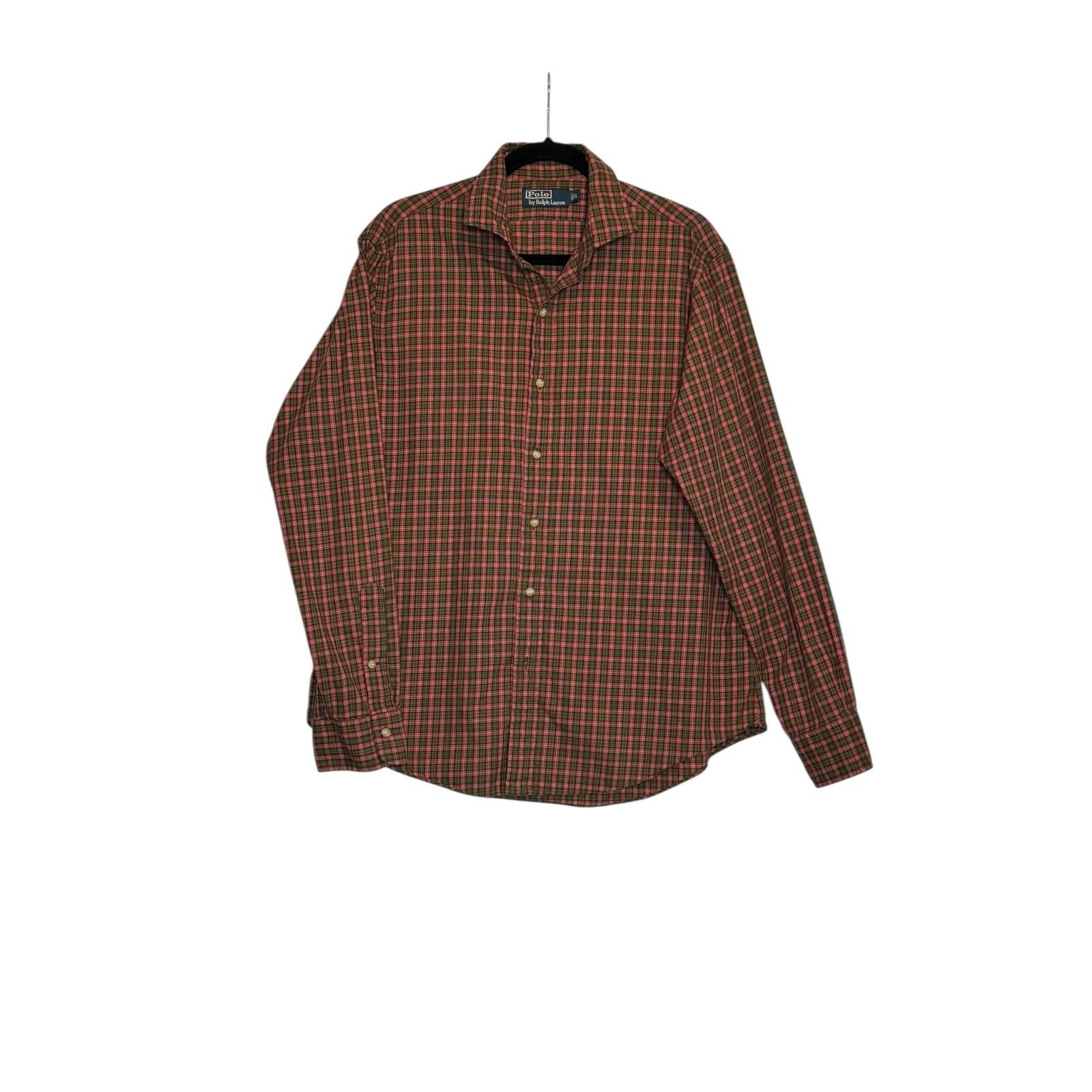 Polo Ralph Lauren Polo by Ralph Lauren plaid long sleeves shirt size Large Size US L / EU 52-54 / 3 - 8 Thumbnail