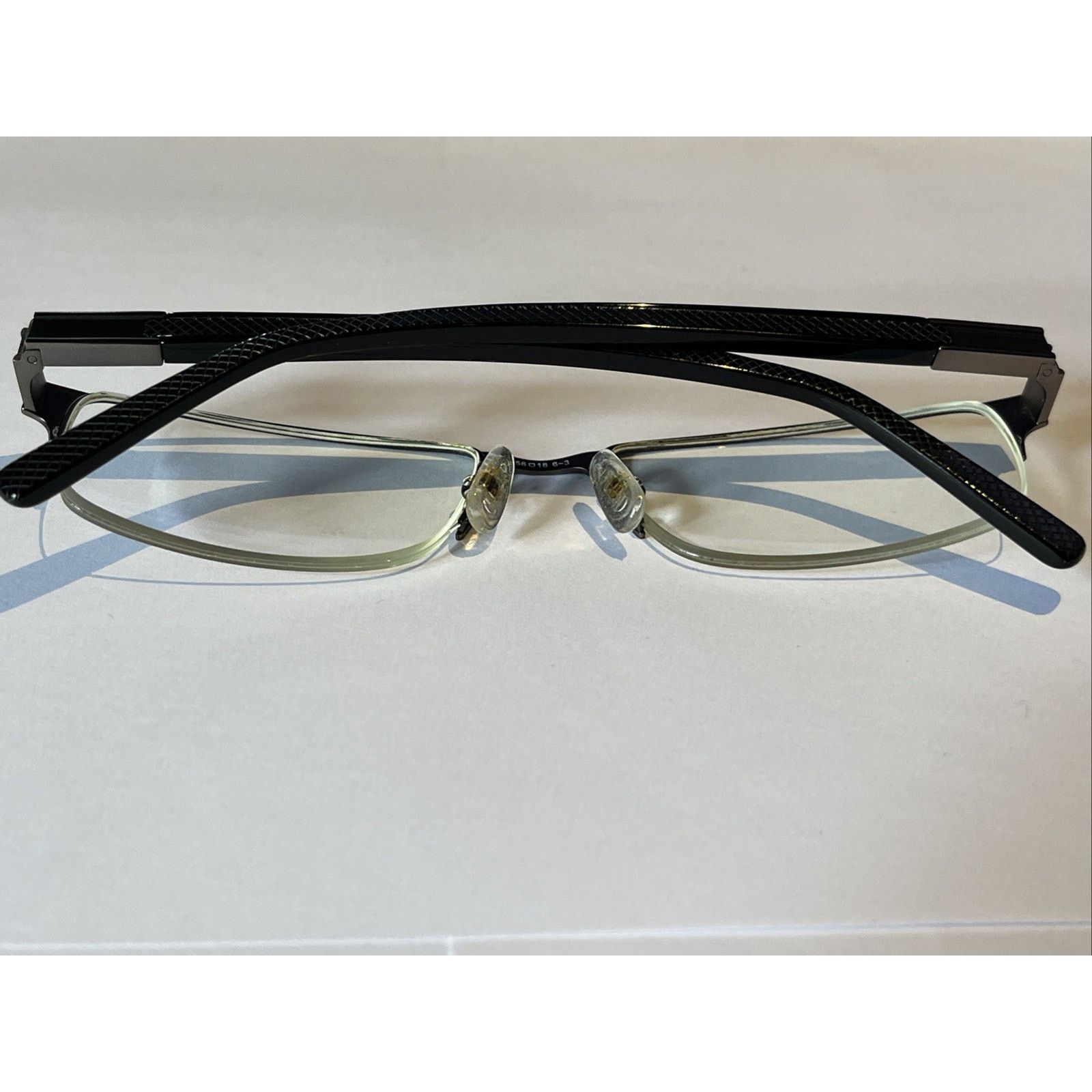 Other CHESTERFIELD CH45XL 0JVW BLACK EYEGLASSES 56-18-145 Half Rim Size ONE SIZE - 8 Thumbnail